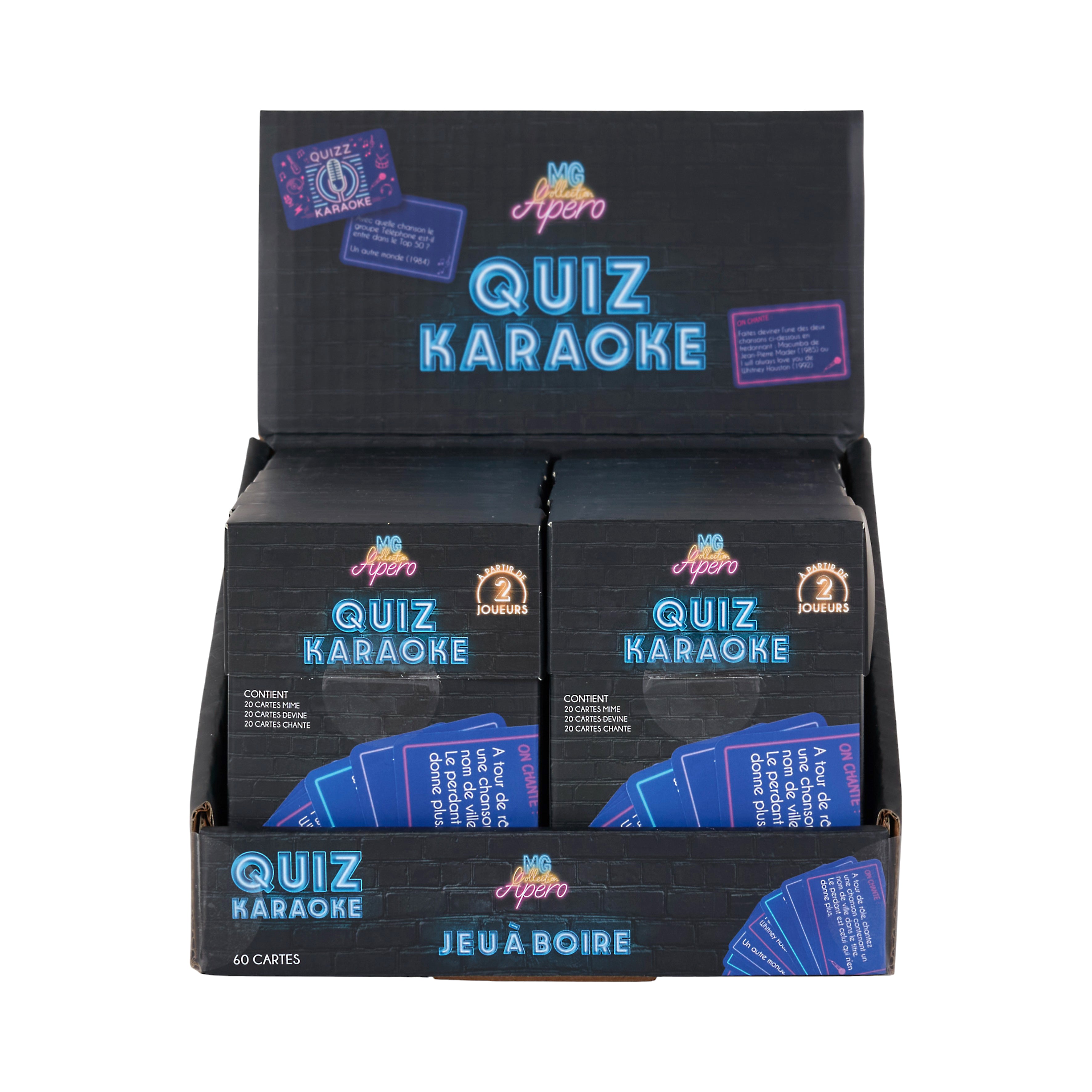 JEU DE CARTES THEME KARAOKE X60