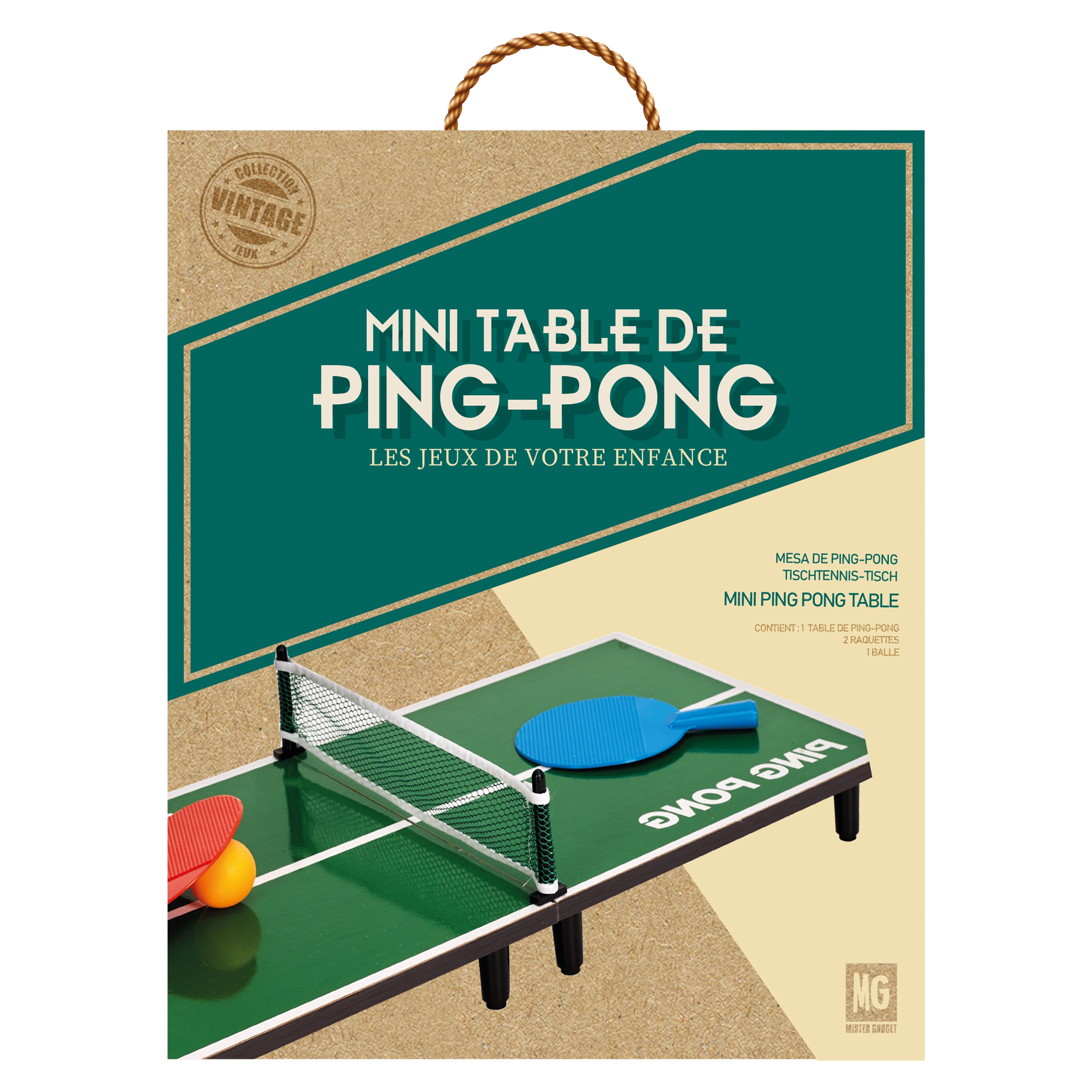 TABLE DE PING PONG 60X30CM