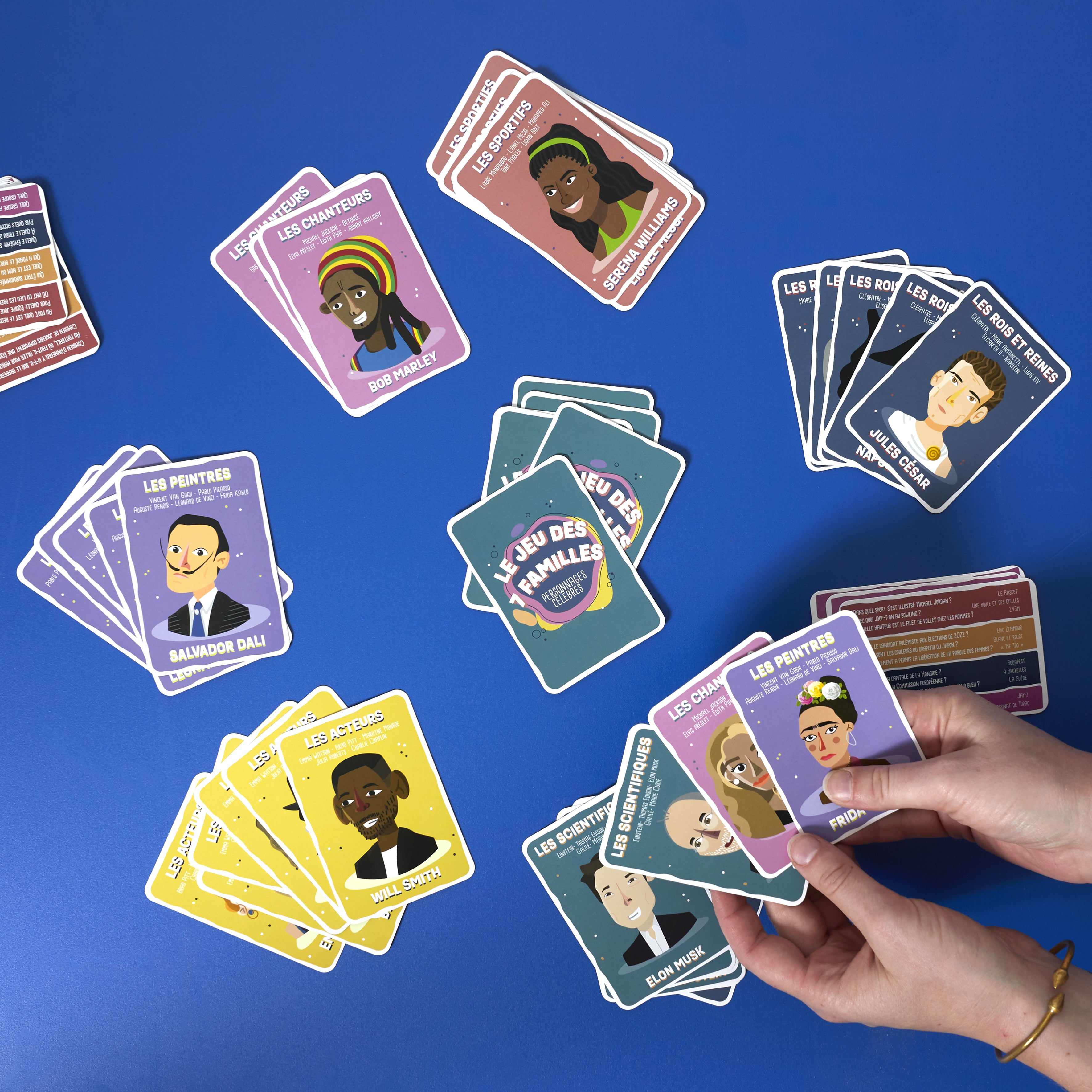 JEU DES 7 FAMILLES 60 CARTES