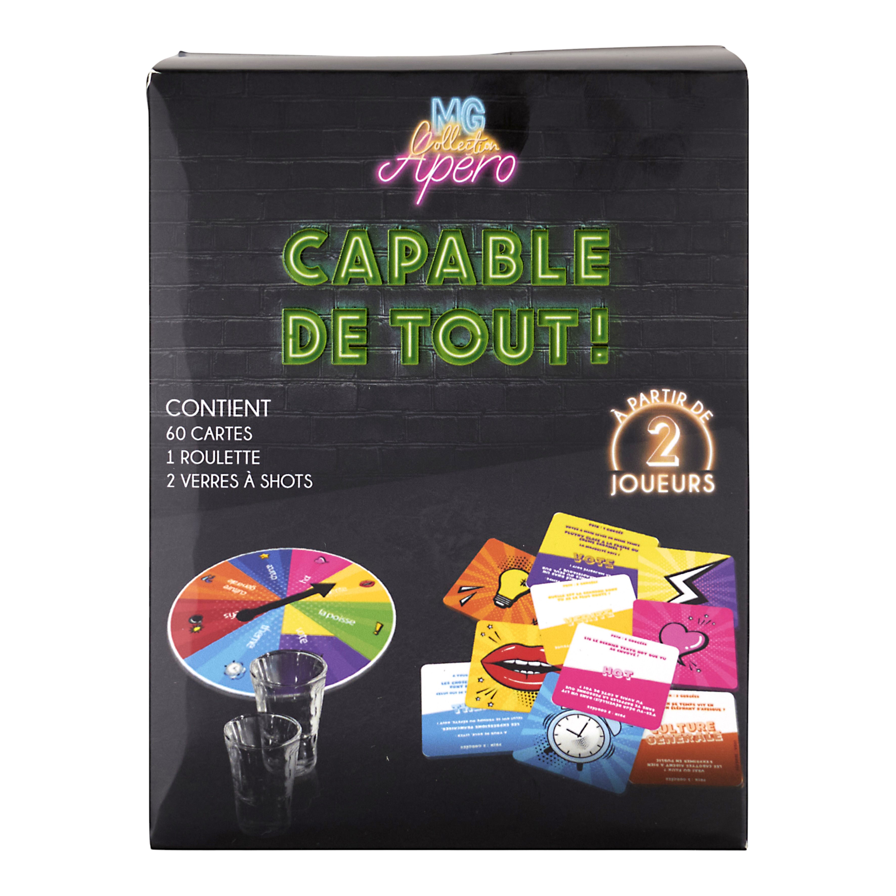JEU A BOIRE CAP OU PAS CAP