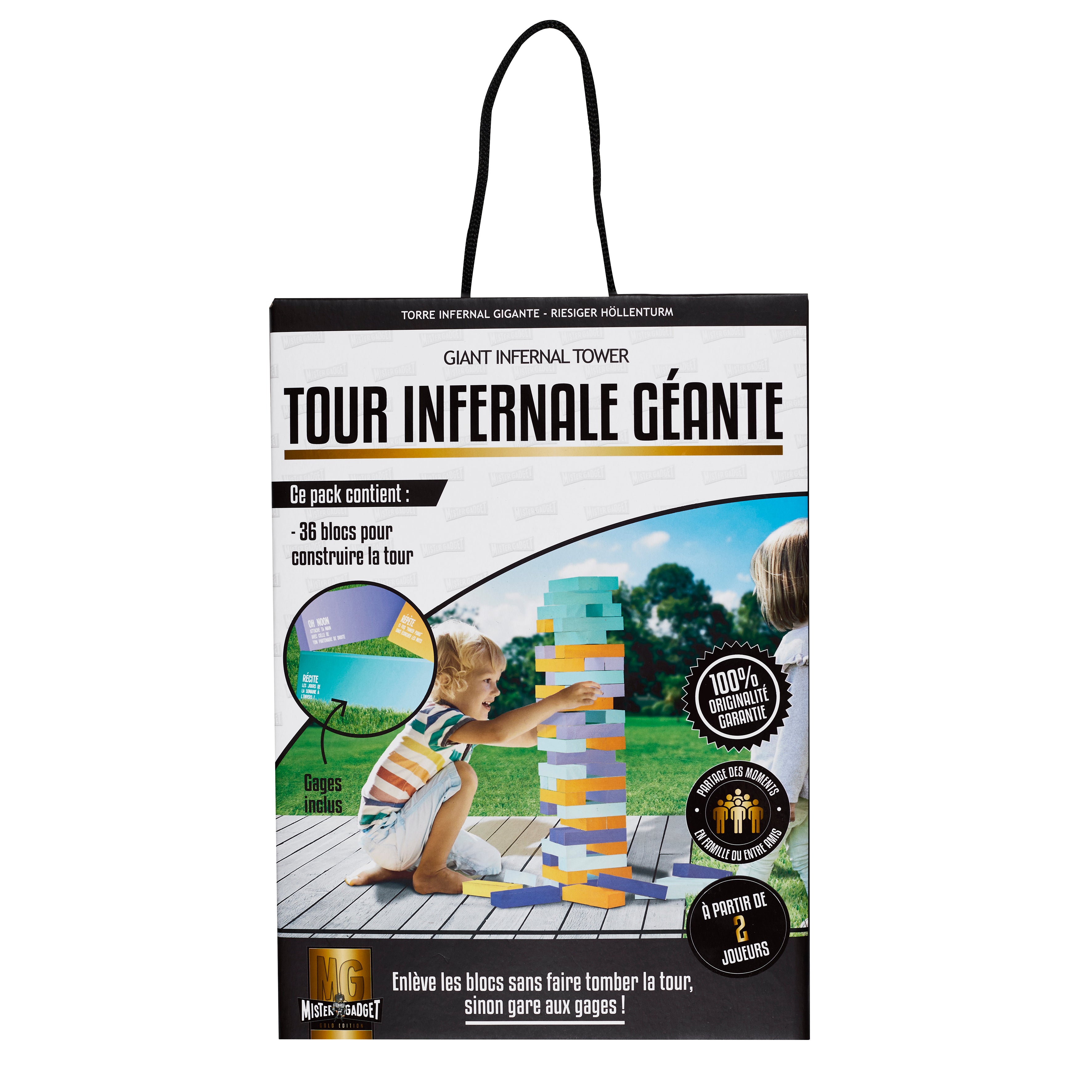 JEU DE LA TOUR INFERNALE GRAND FORMAT