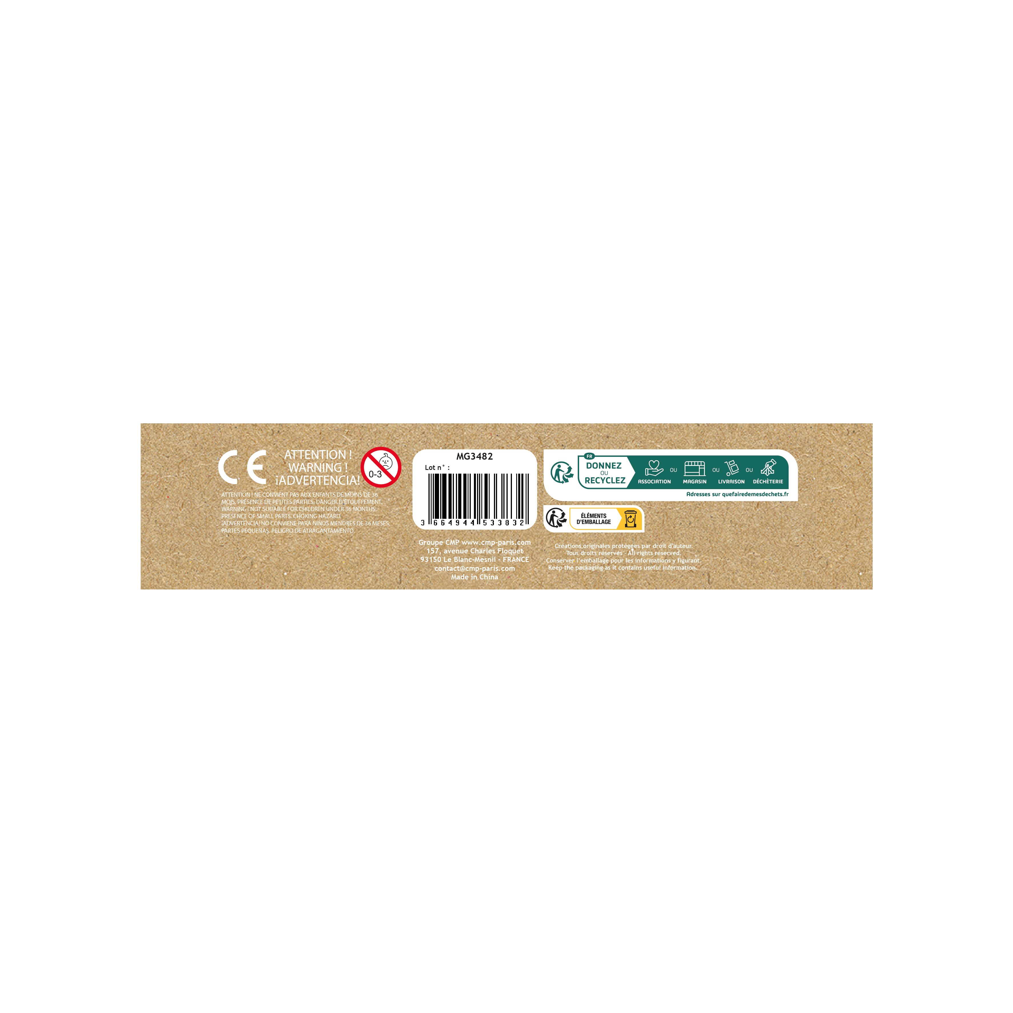 COFFRET CASSE TETE BOIS ET METAL X6
