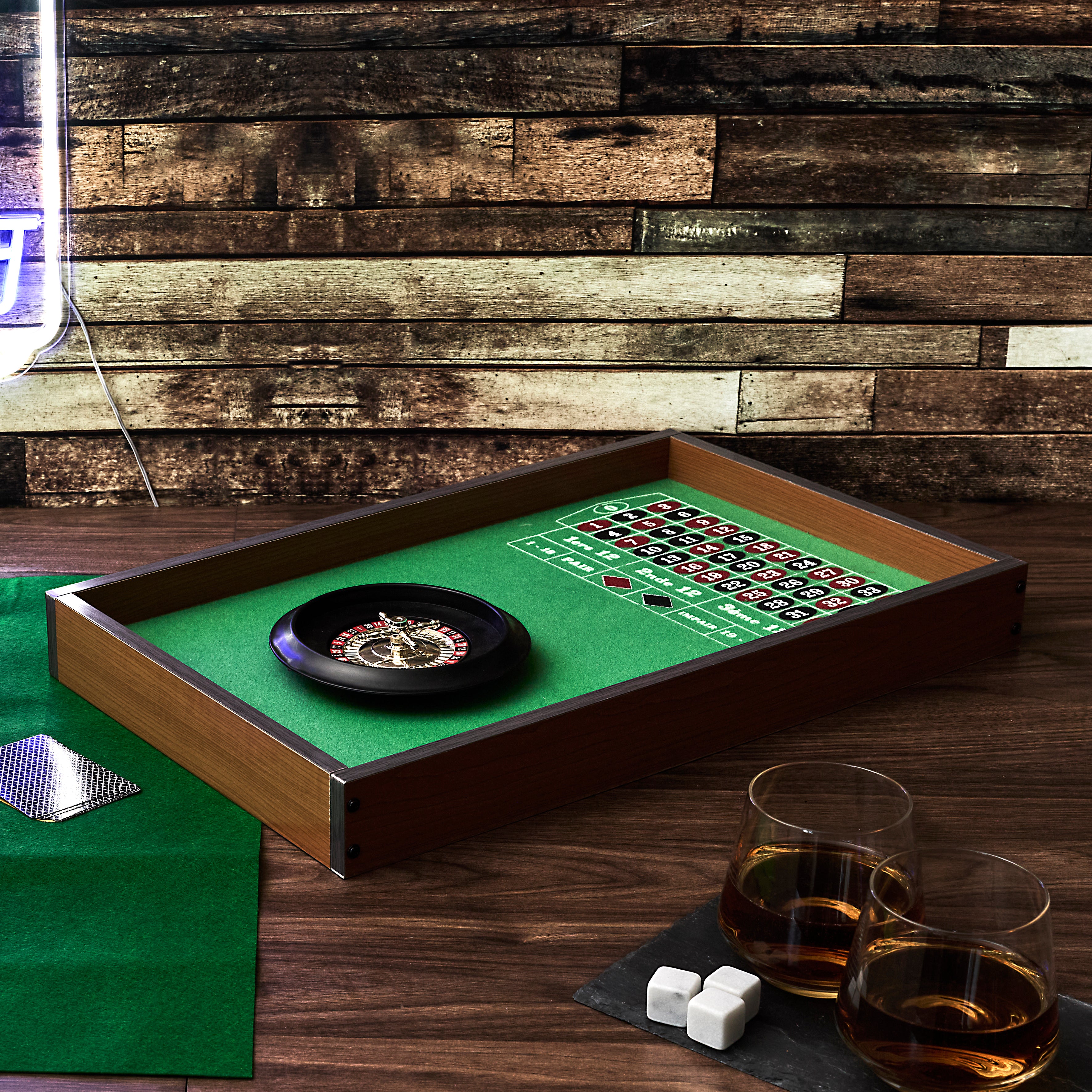 JEU DE CASINO 2EN1 BLACK JACK ET ROULETTE