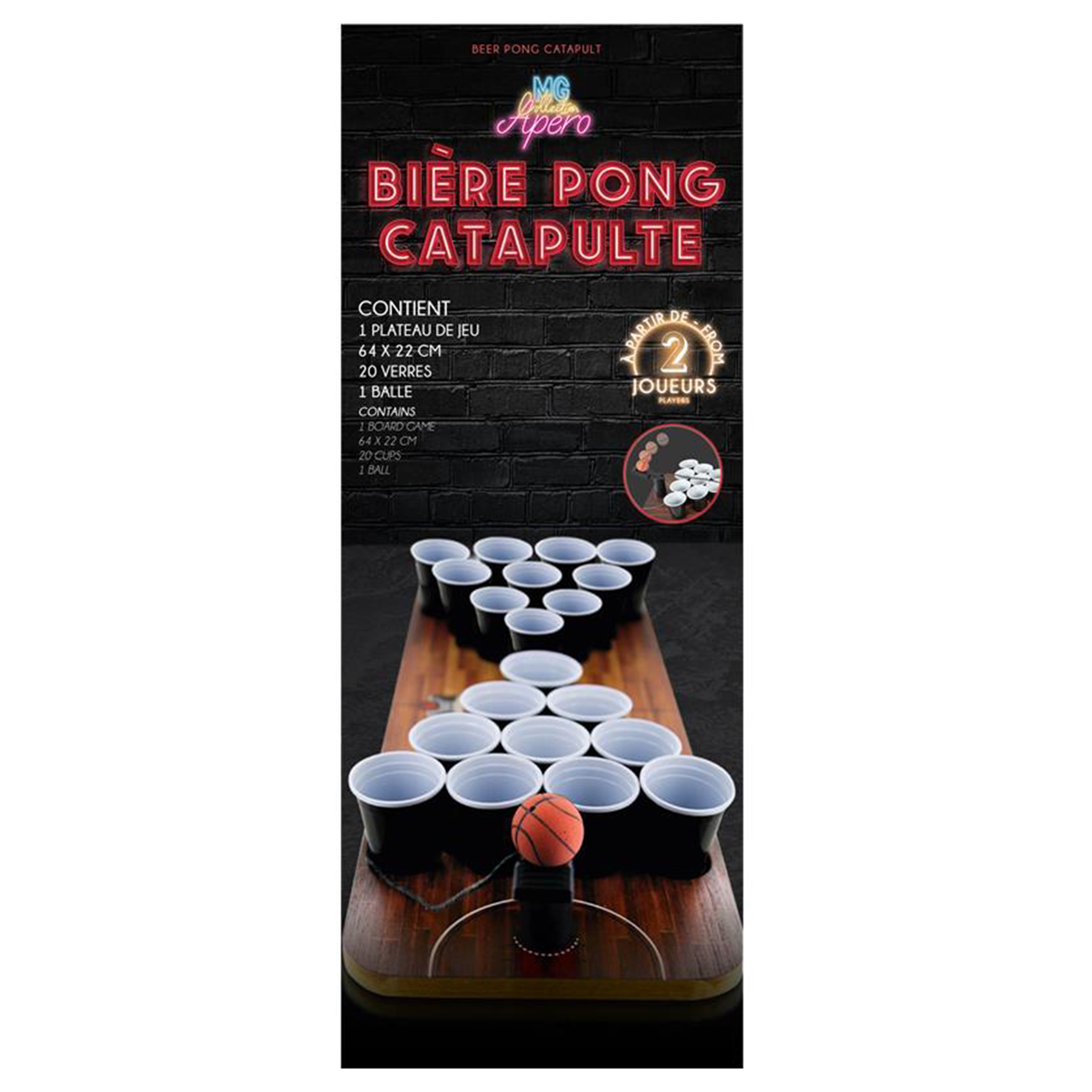 JEU A BOIRE BEER PONG CATAPULTE