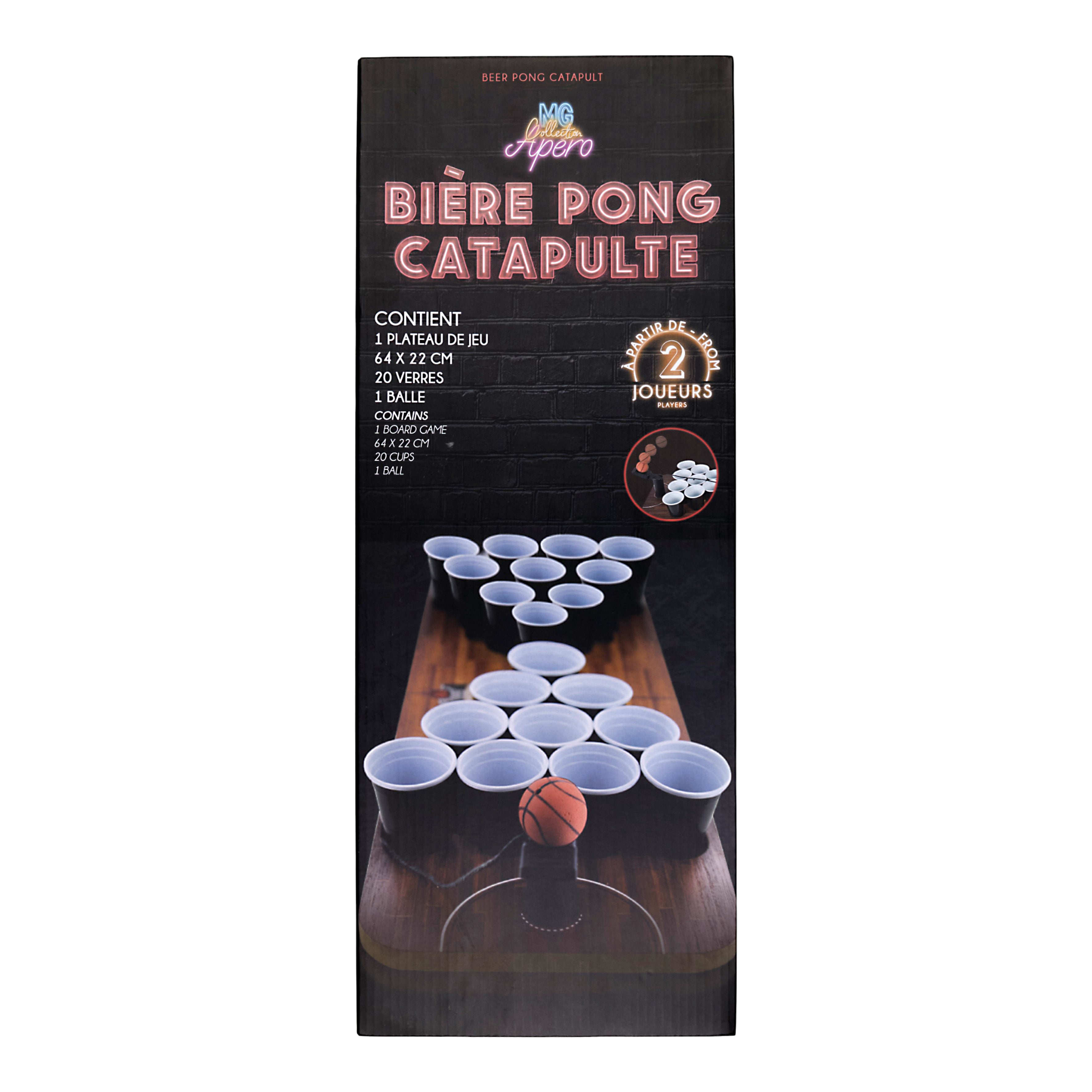 JEU A BOIRE BEER PONG CATAPULTE