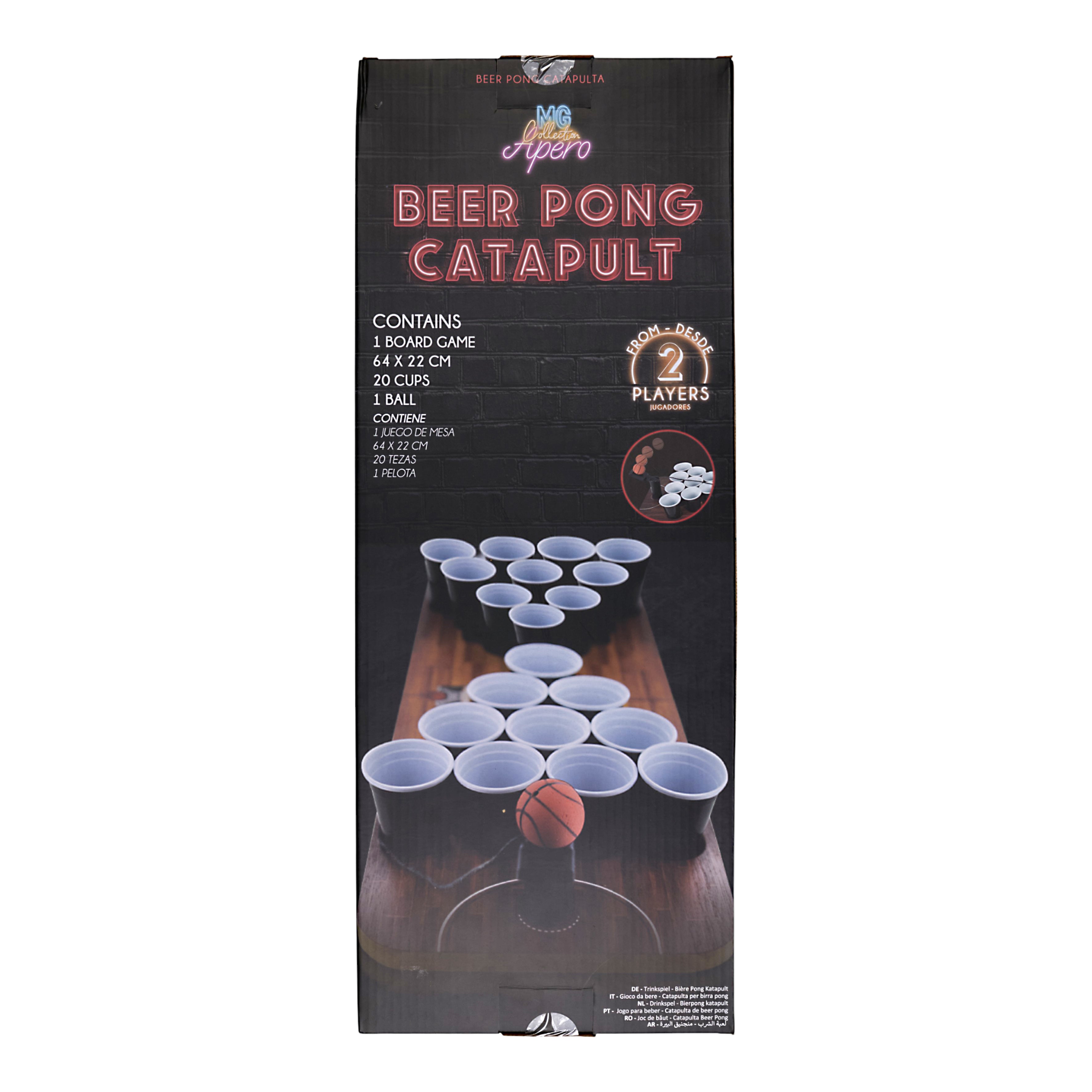 JEU A BOIRE BEER PONG CATAPULTE