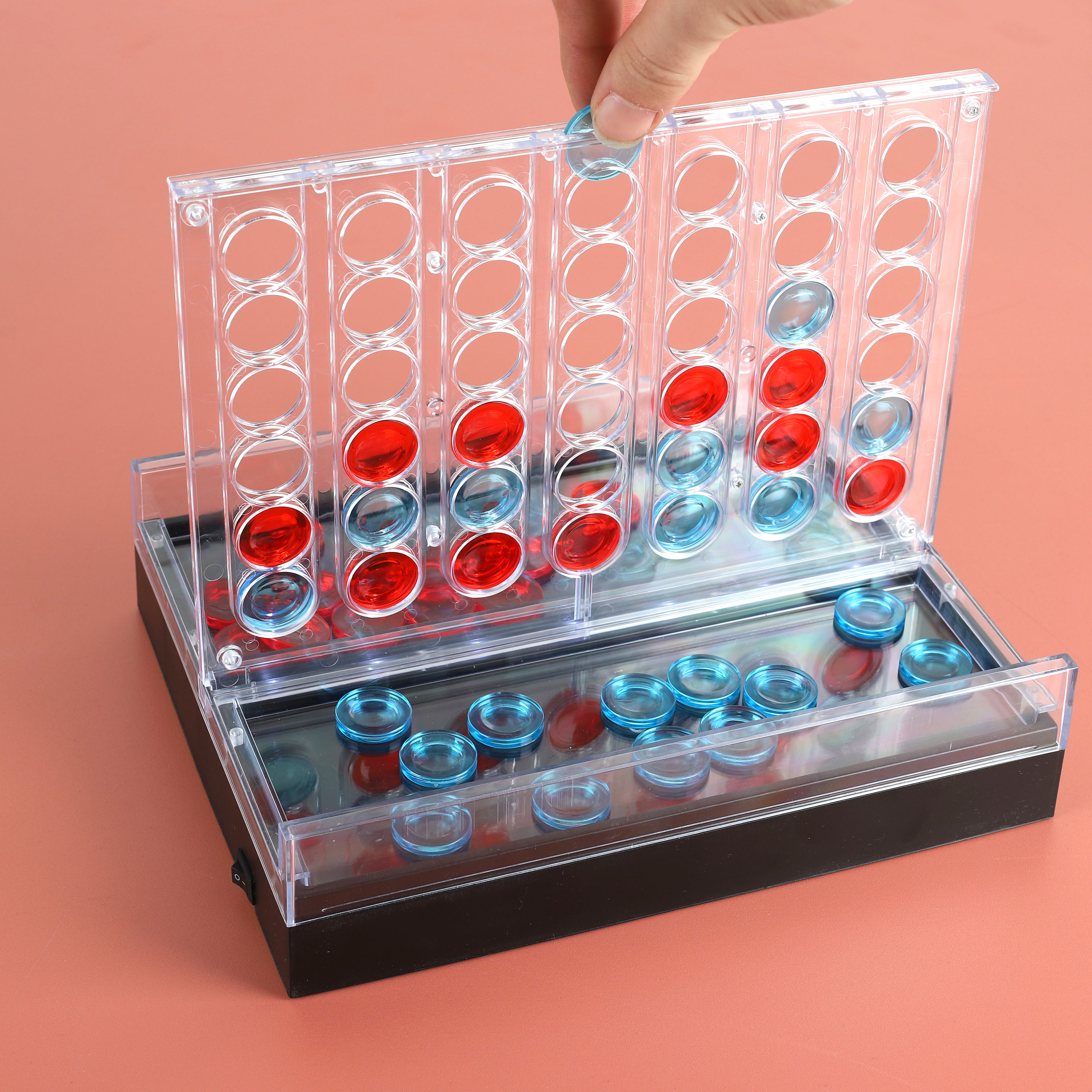 JEU DU 4 A LA SUITE TRANSPARENT LED
