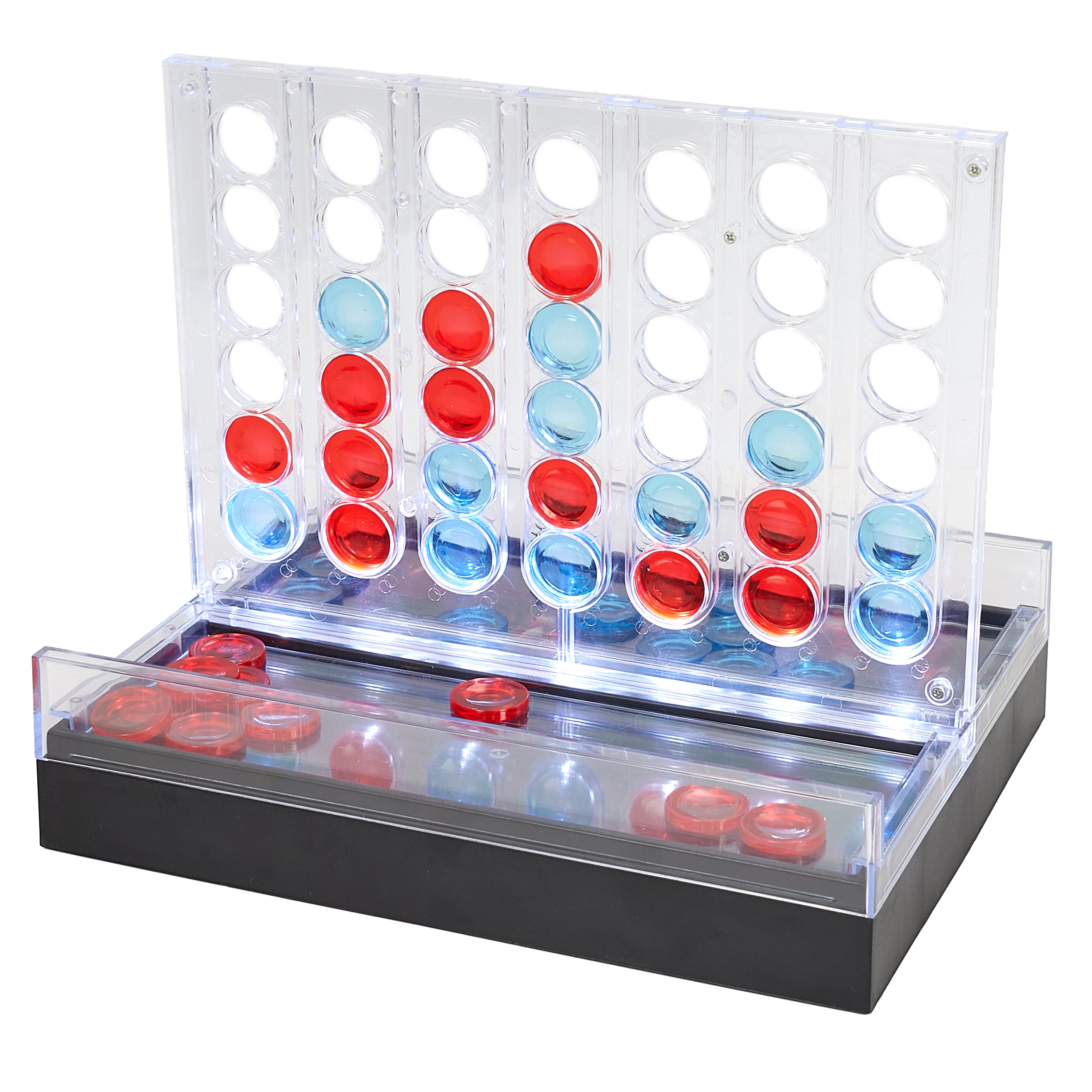 JEU DU 4 A LA SUITE TRANSPARENT LED
