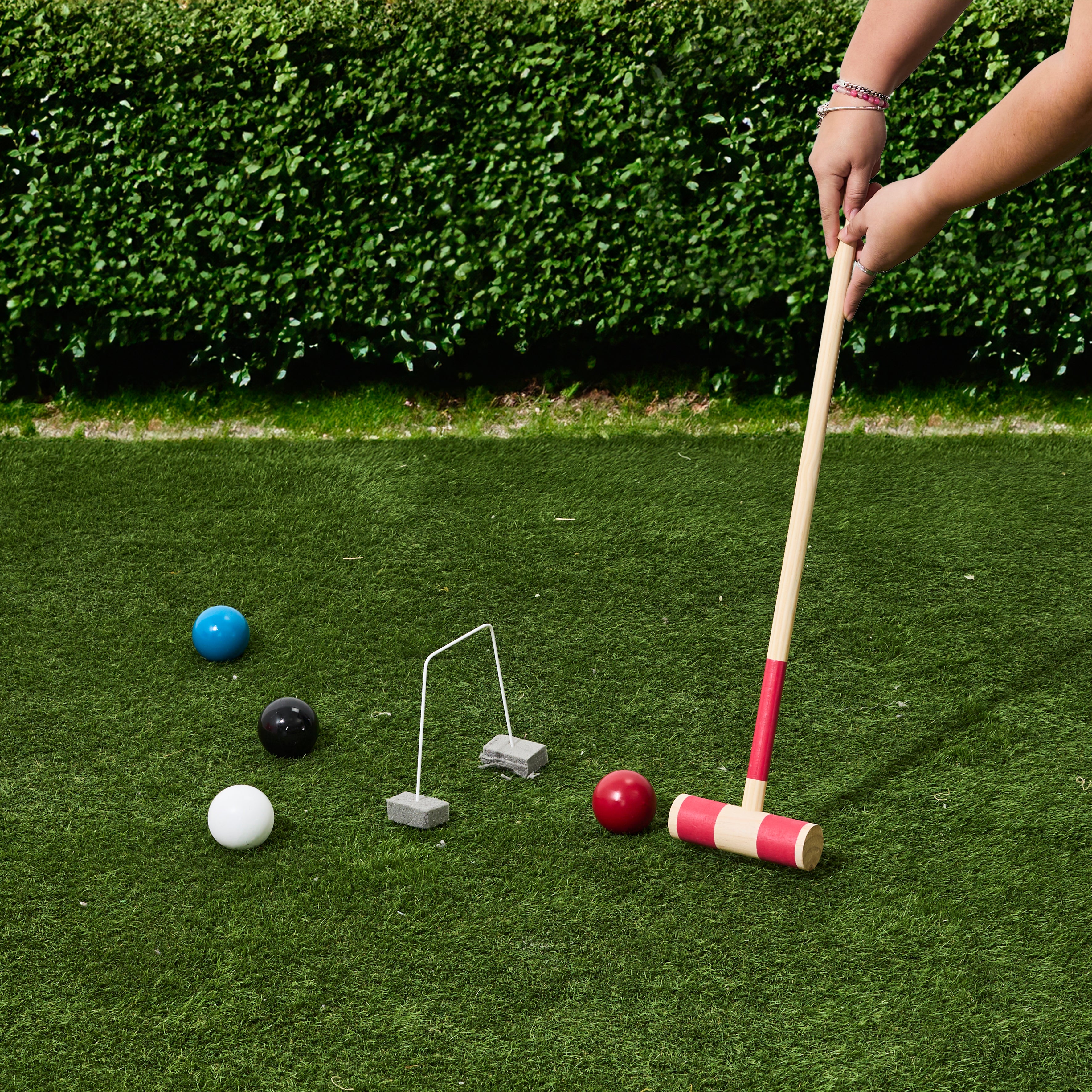 JEU DU CROQUET EN BOIS