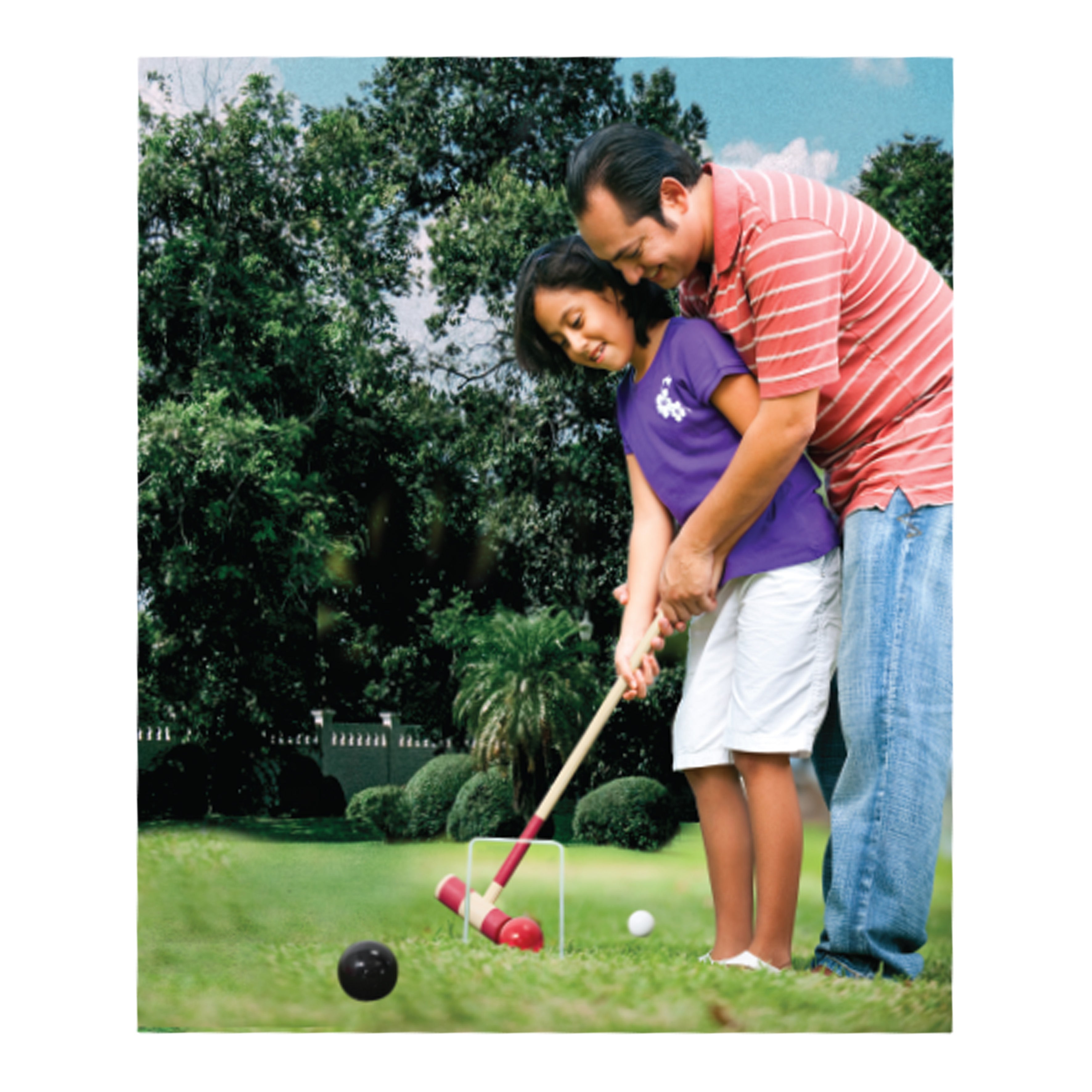 JEU DU CROQUET EN BOIS