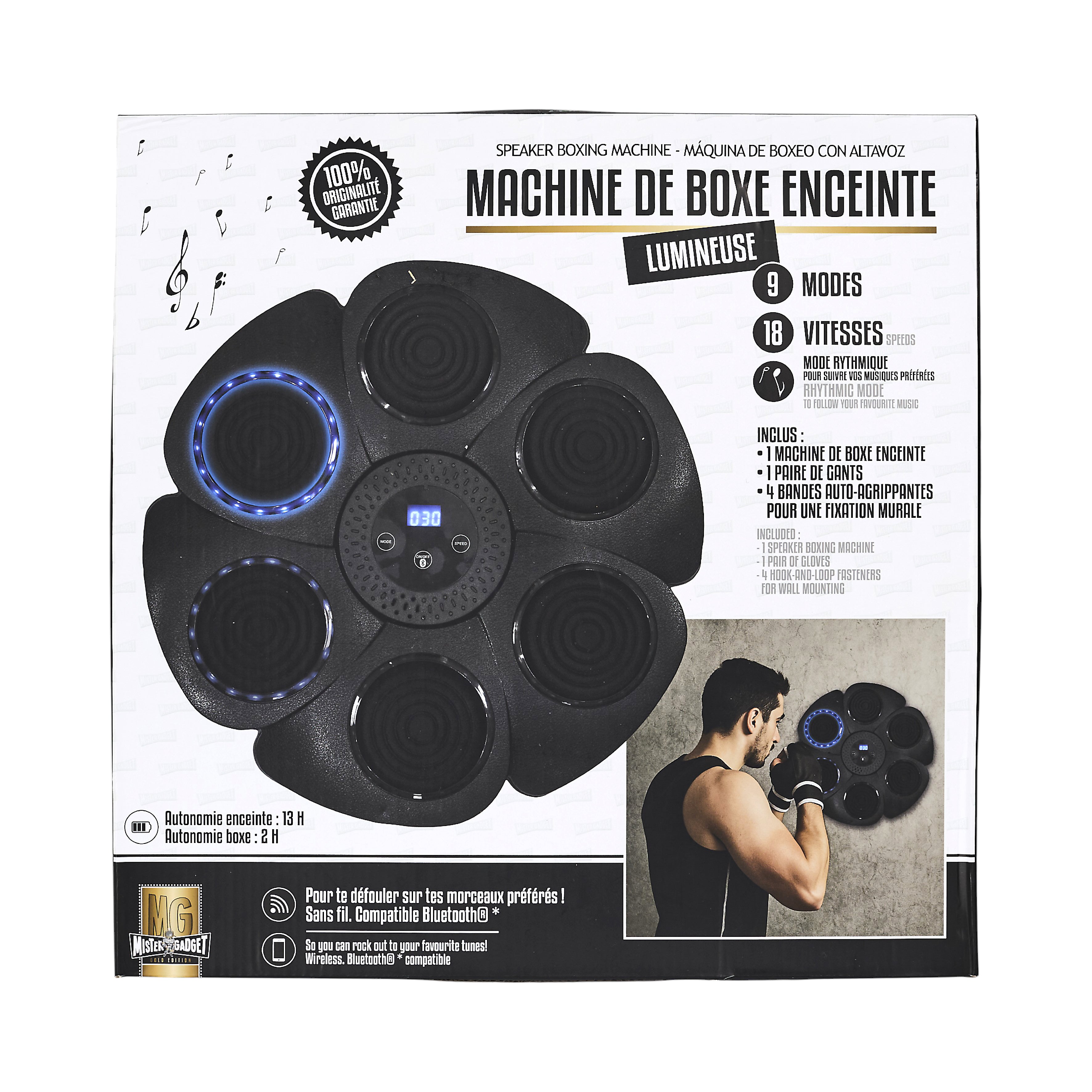 MACHINE DE BOXE A ENCEINTE