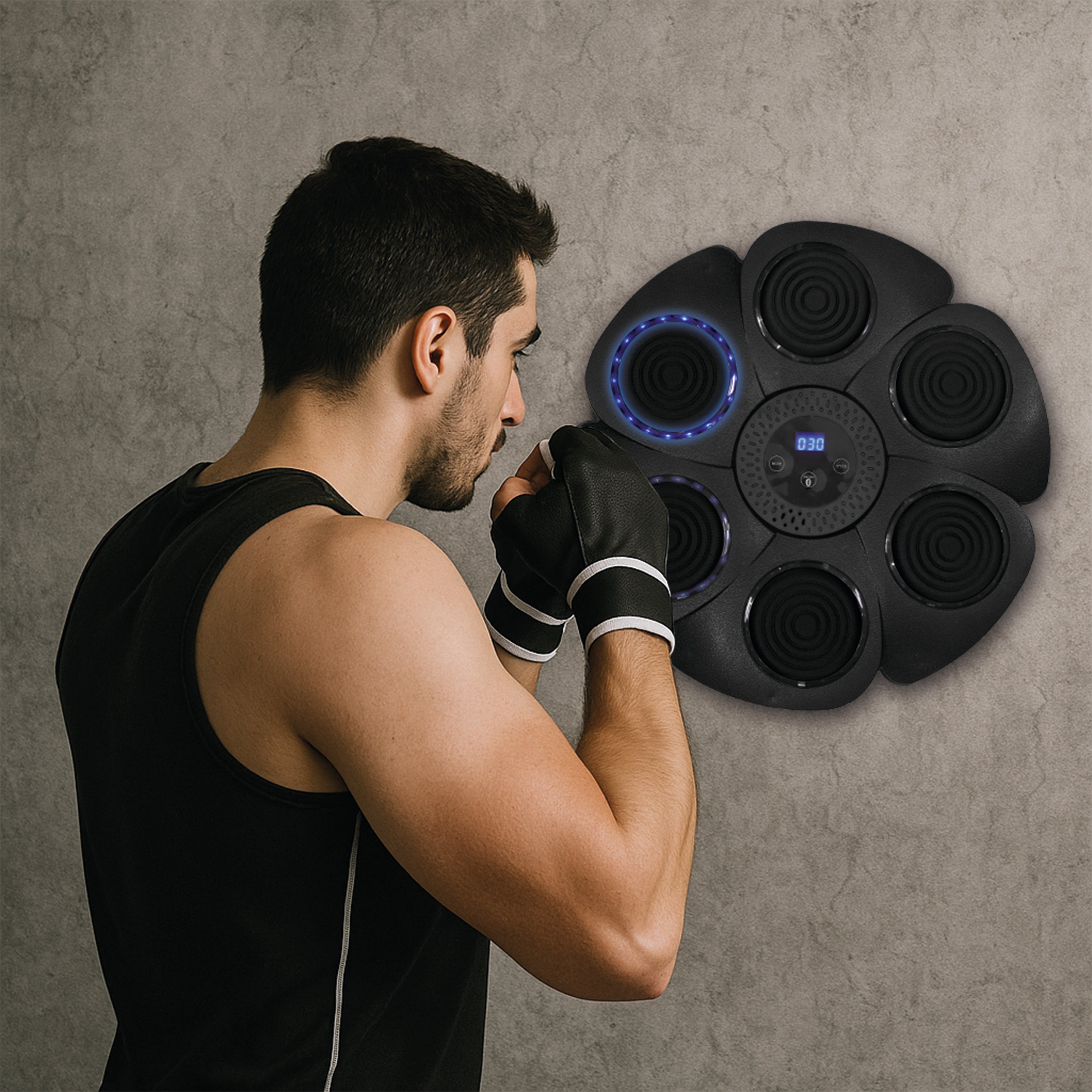 MACHINE DE BOXE A ENCEINTE