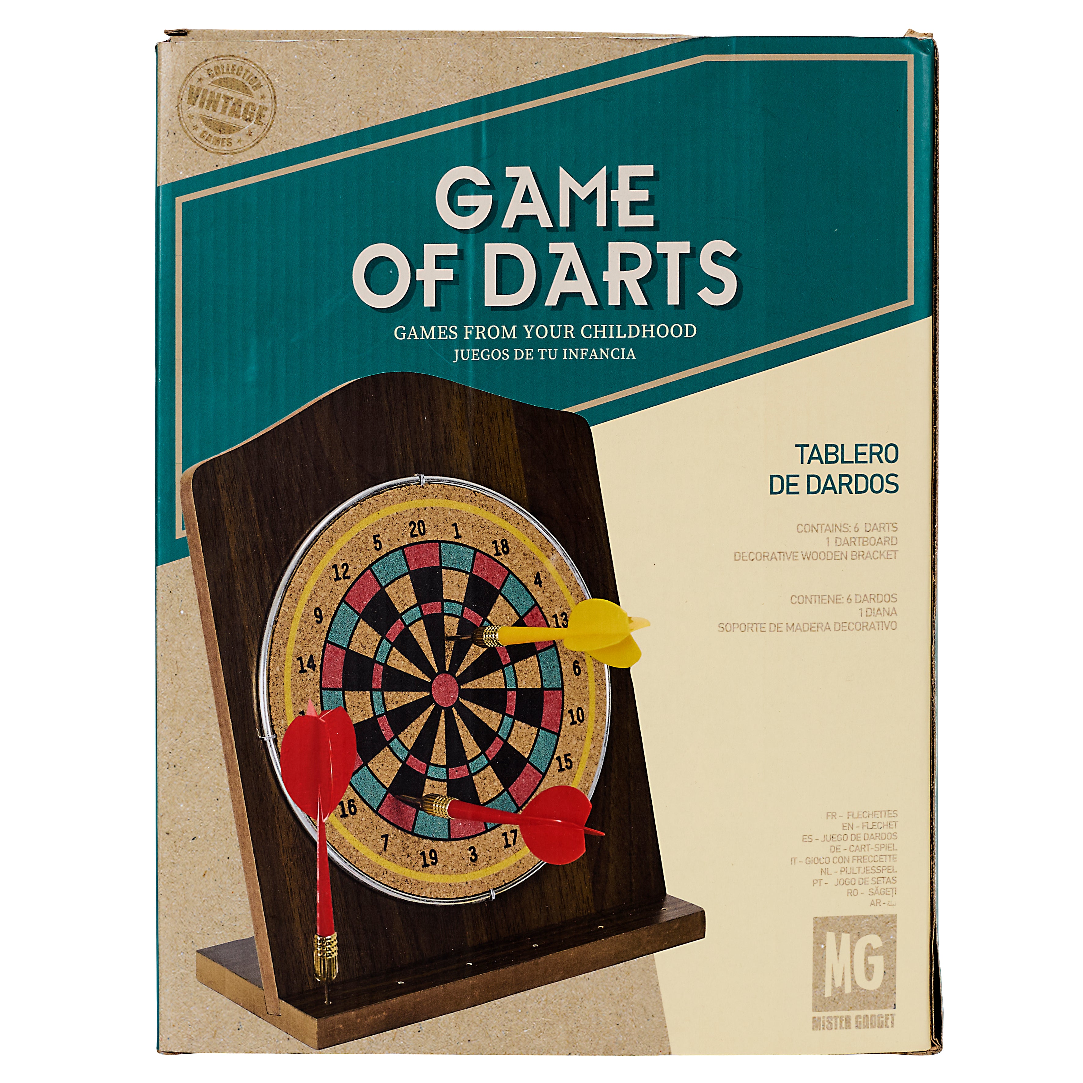 JEU DE FLECHETTE EN BOIS