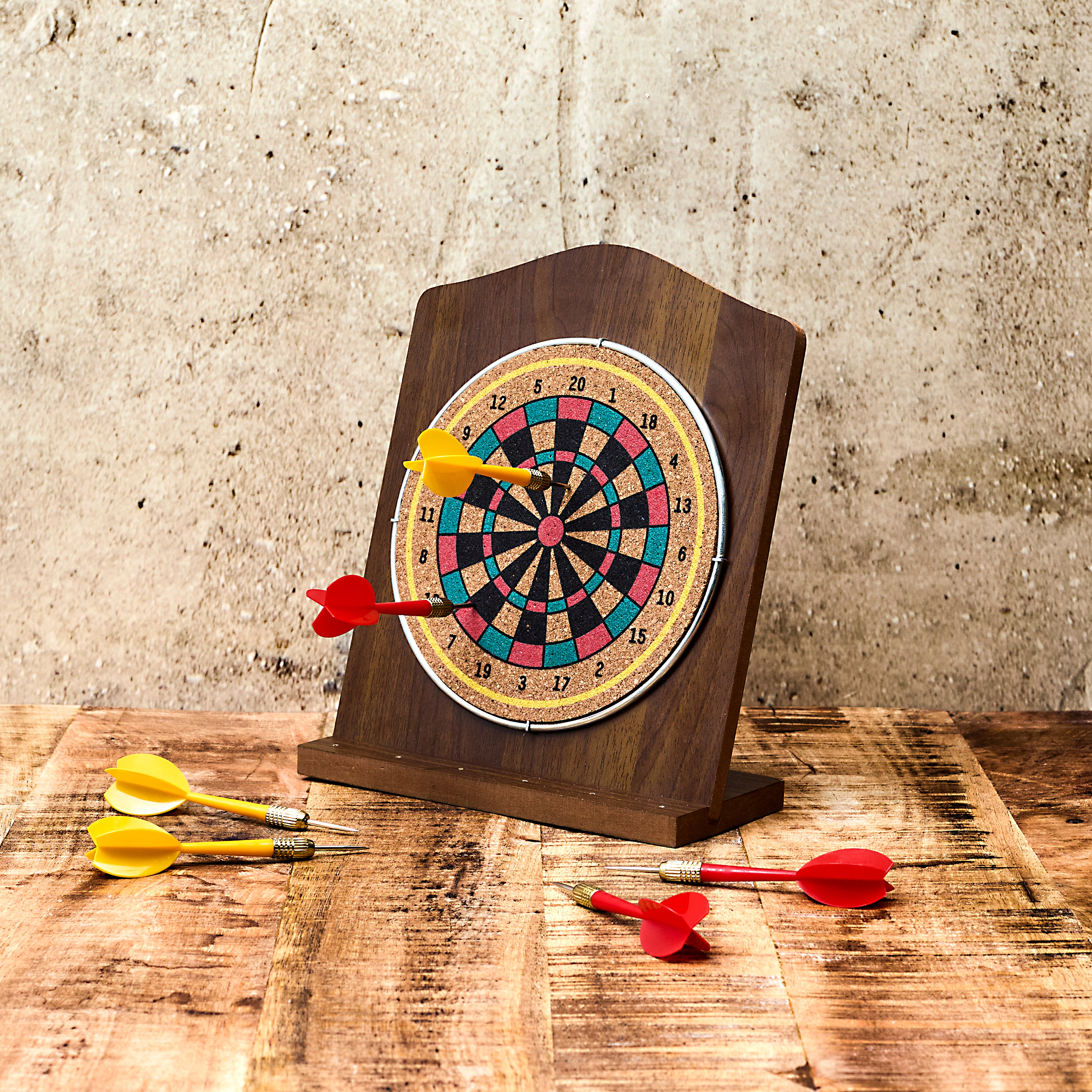 JEU DE FLECHETTE EN BOIS