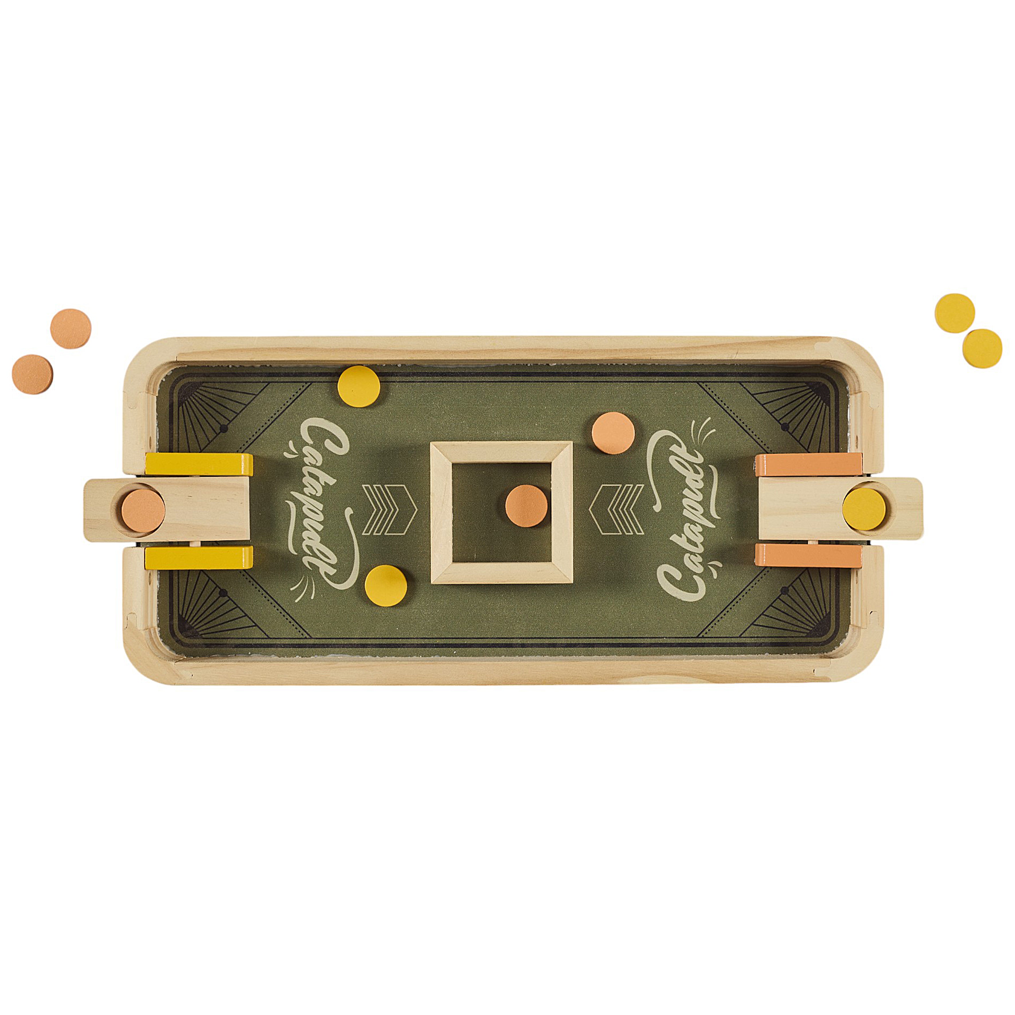 JEU DE LANCER DE JETONS EN BOIS