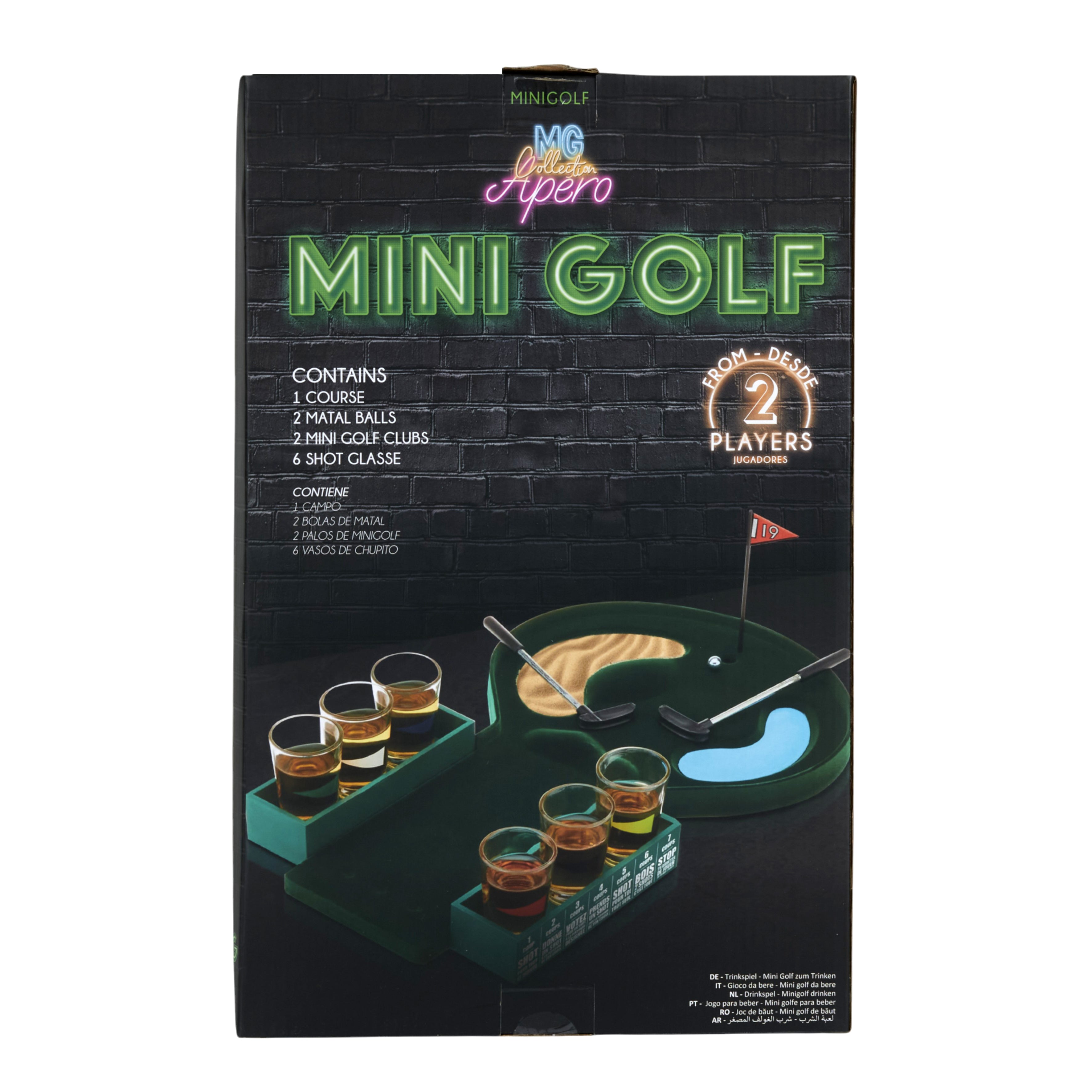 JEU DU MINI GOLF A BOIRE