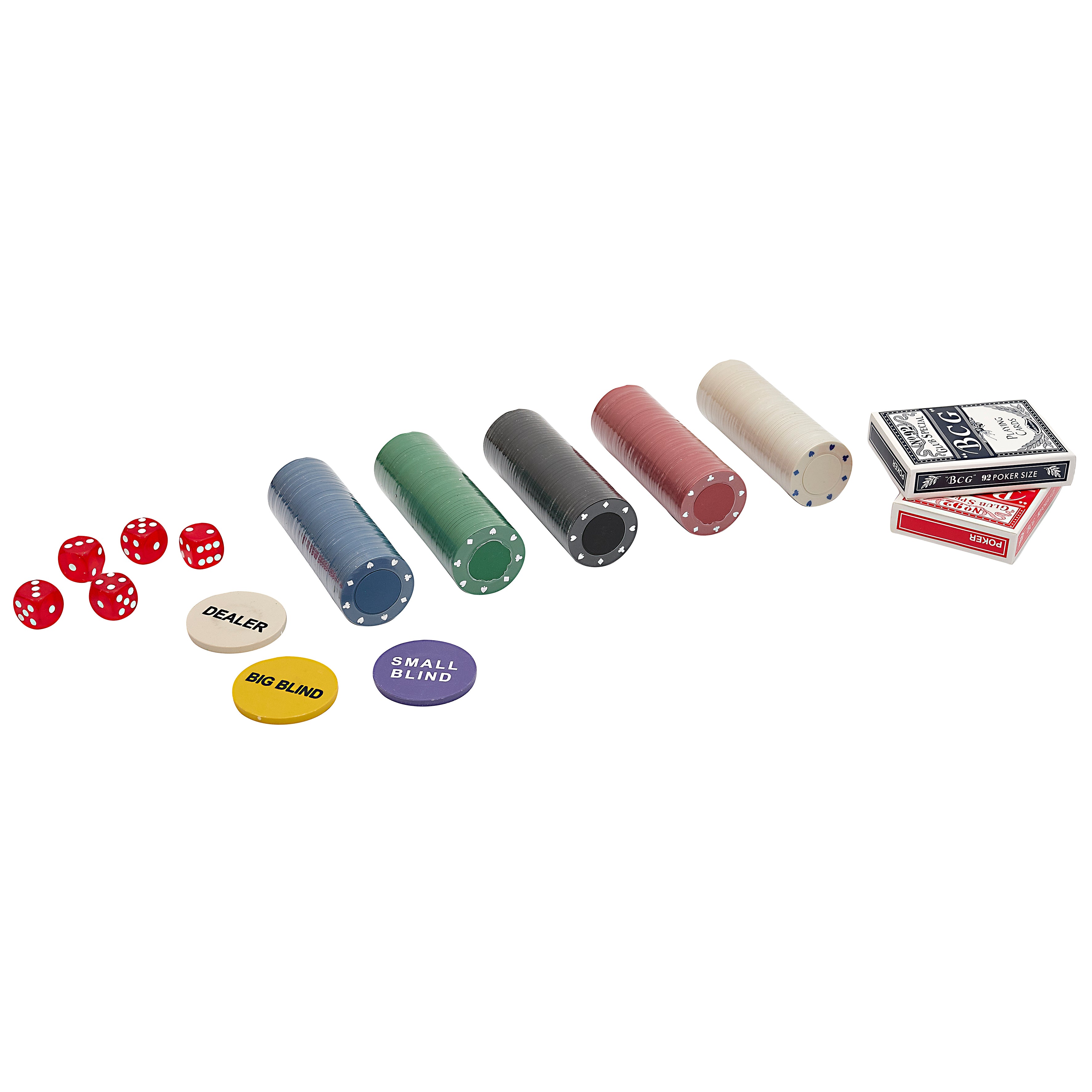 JEU DE CASINO BOITE DE 200 JETONS