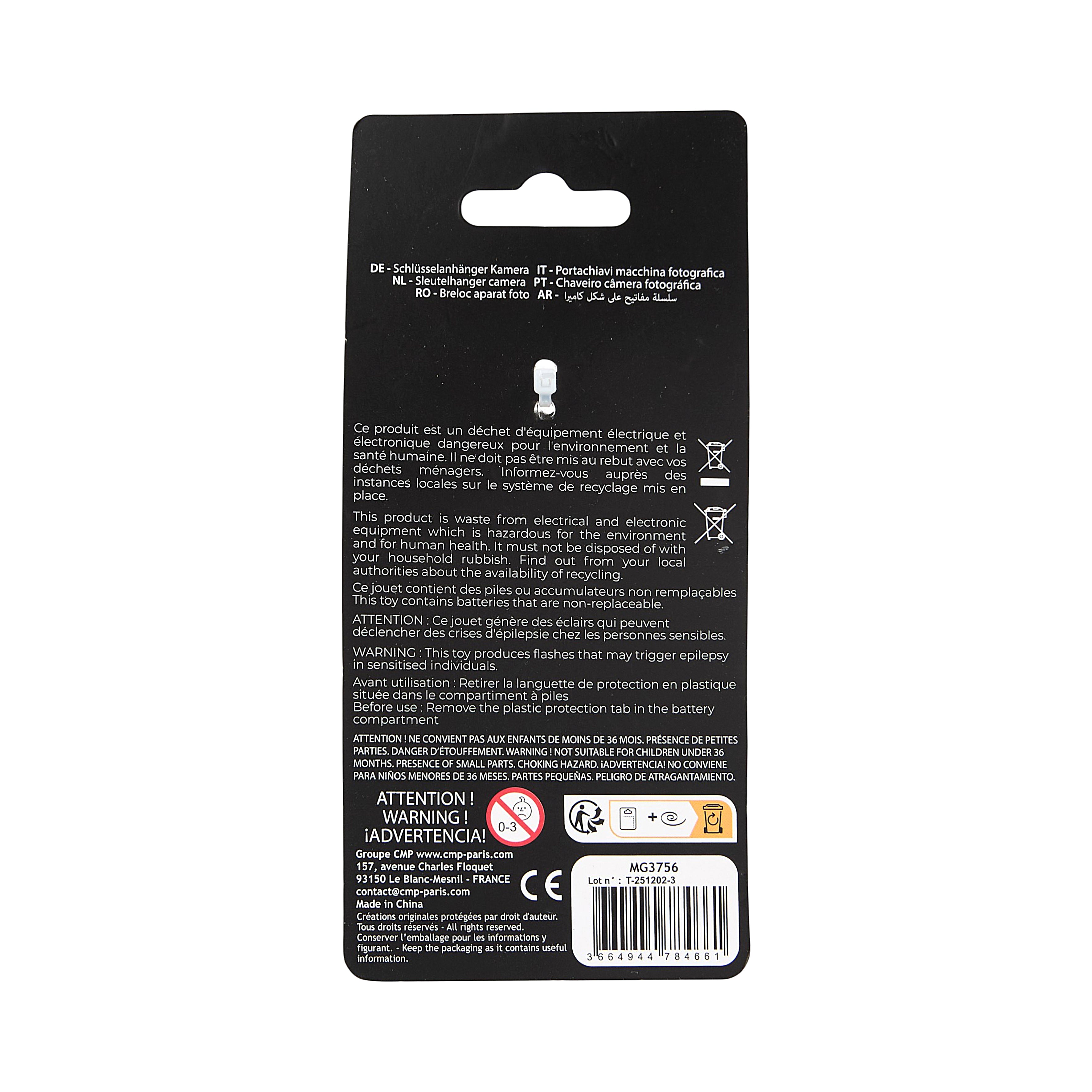 PORTE CLES APPAREIL PHOTO