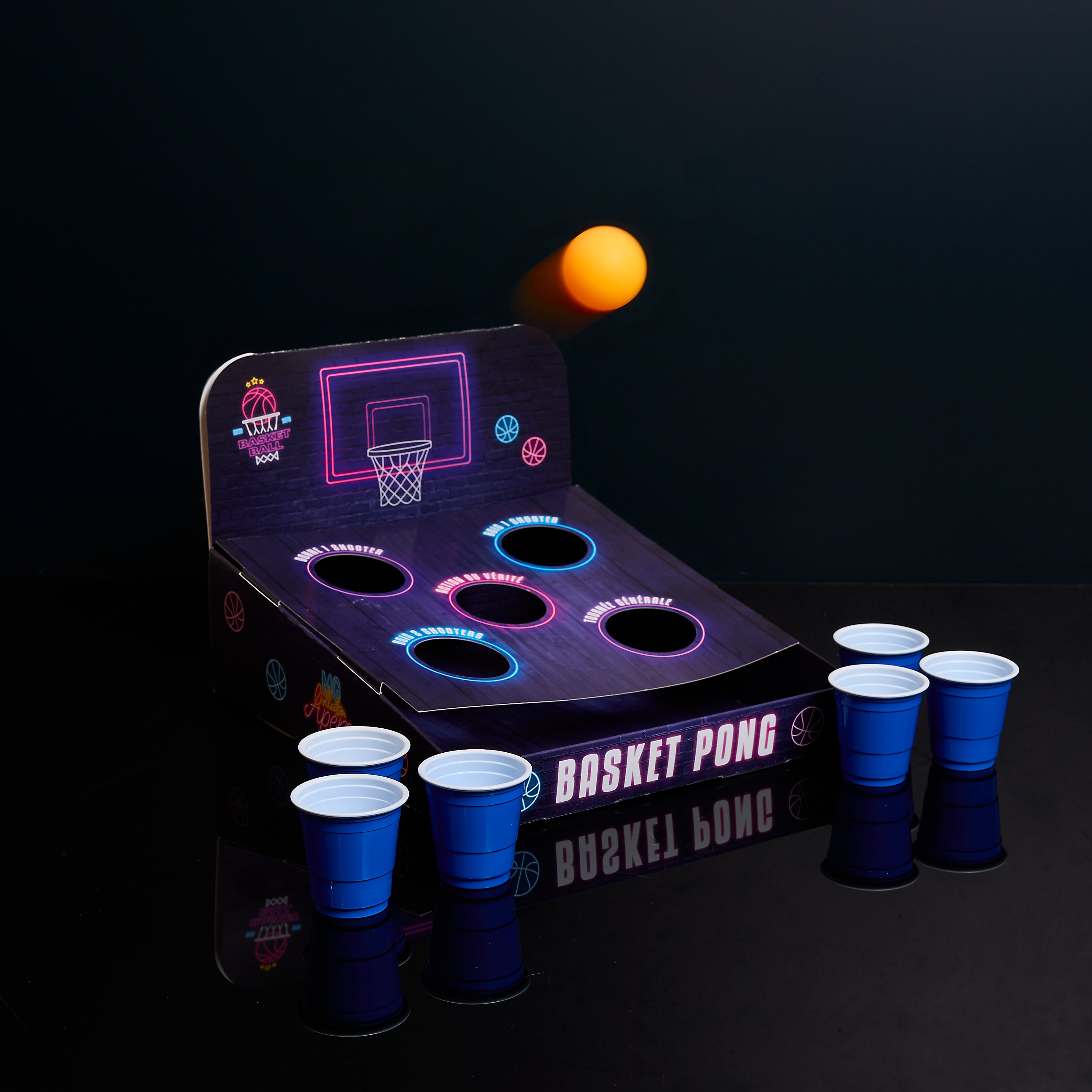JEU A BOIRE BASKET PONG