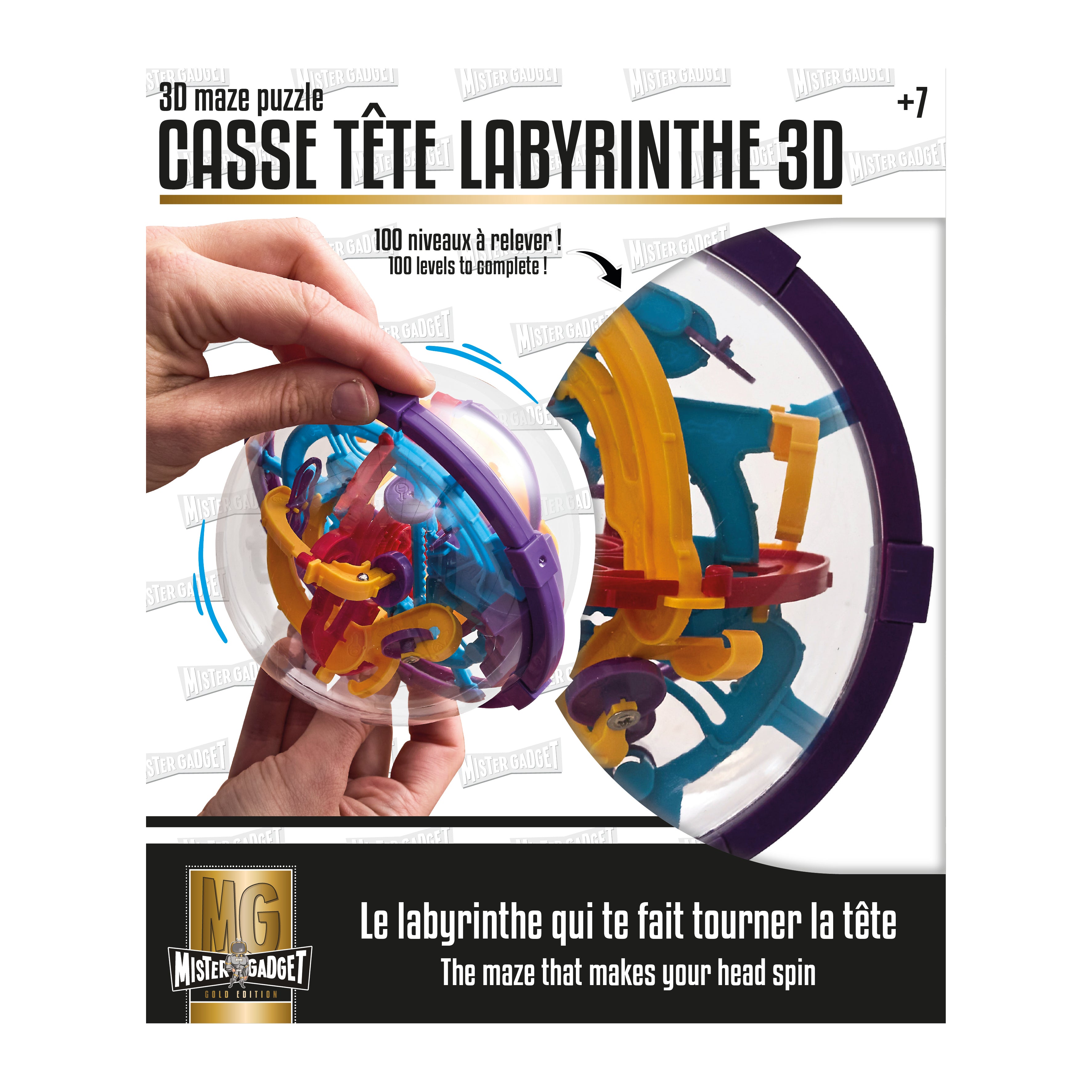 CASSE TETE LABYRINTHE 3D 100 NIVEAUX