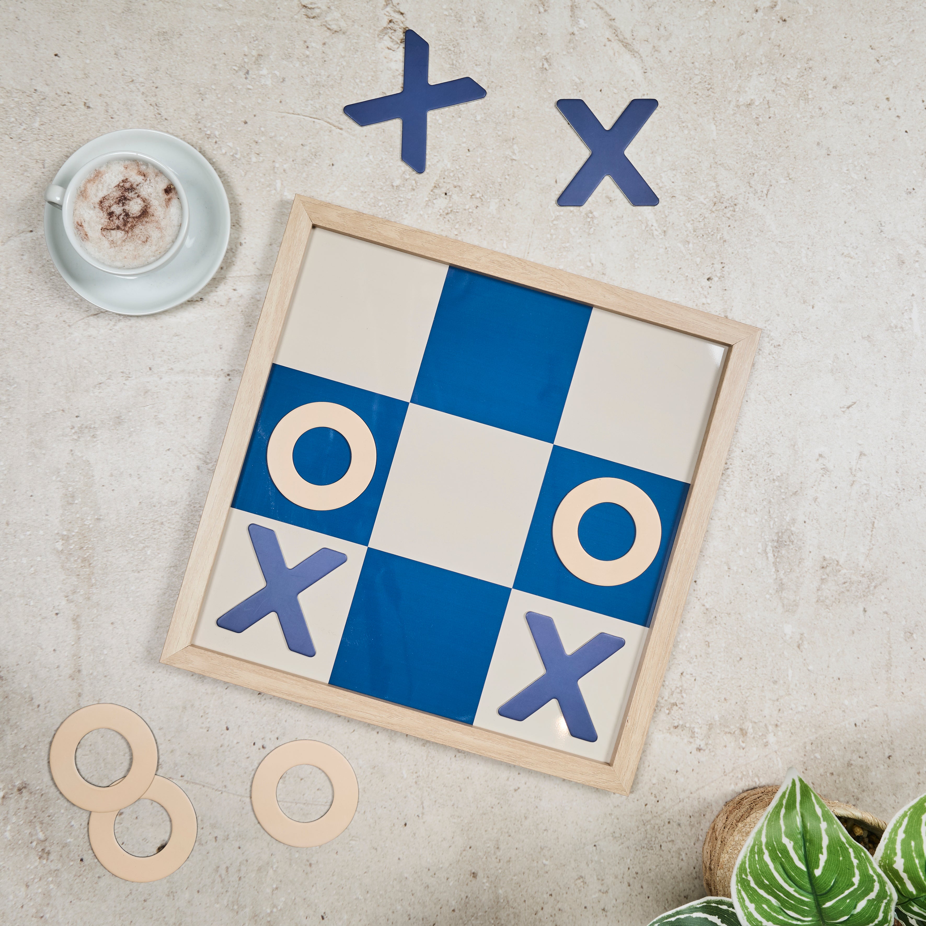 TIC TAC TOE MURAL EN BOIS