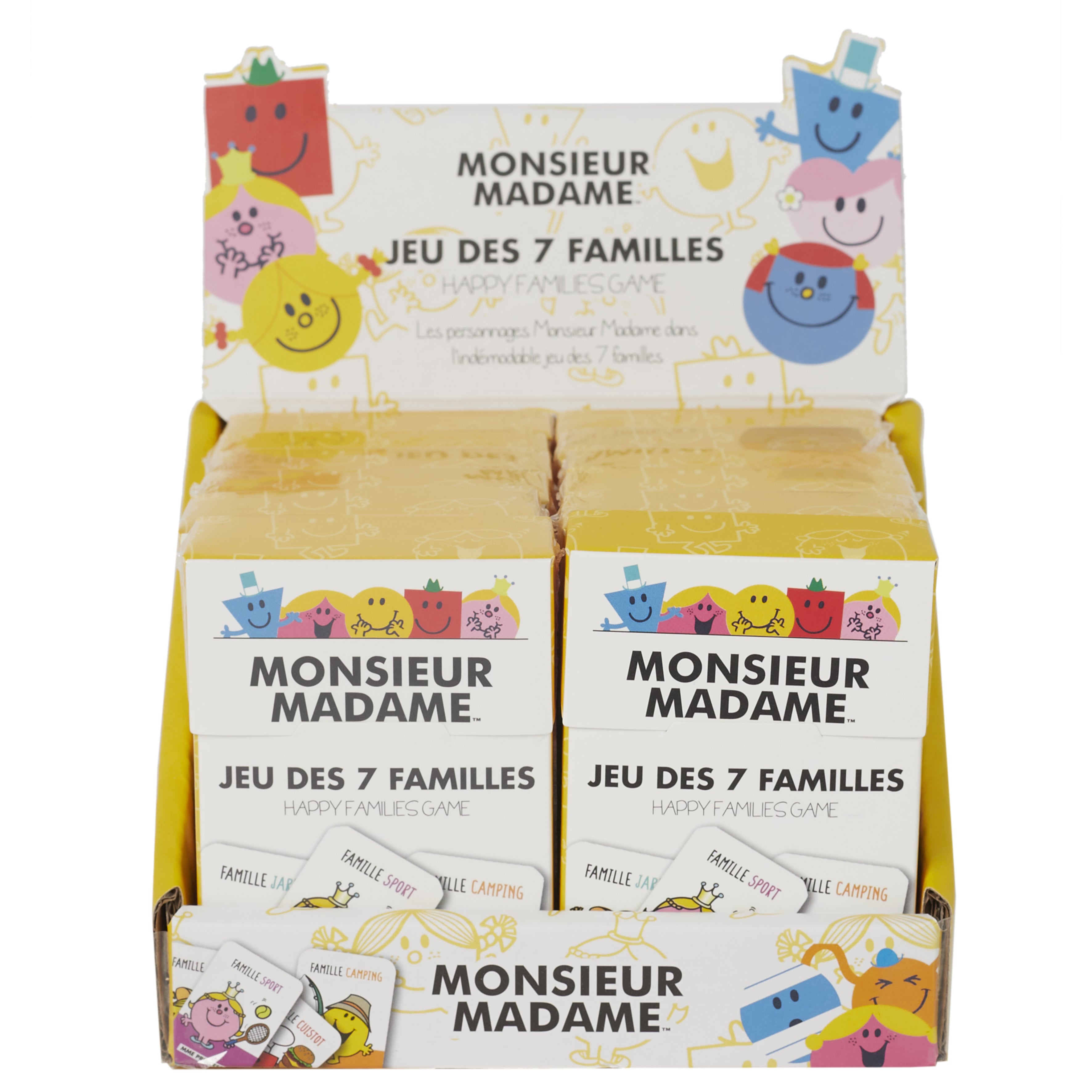 JEU DE 7 FAMILLES MR MME