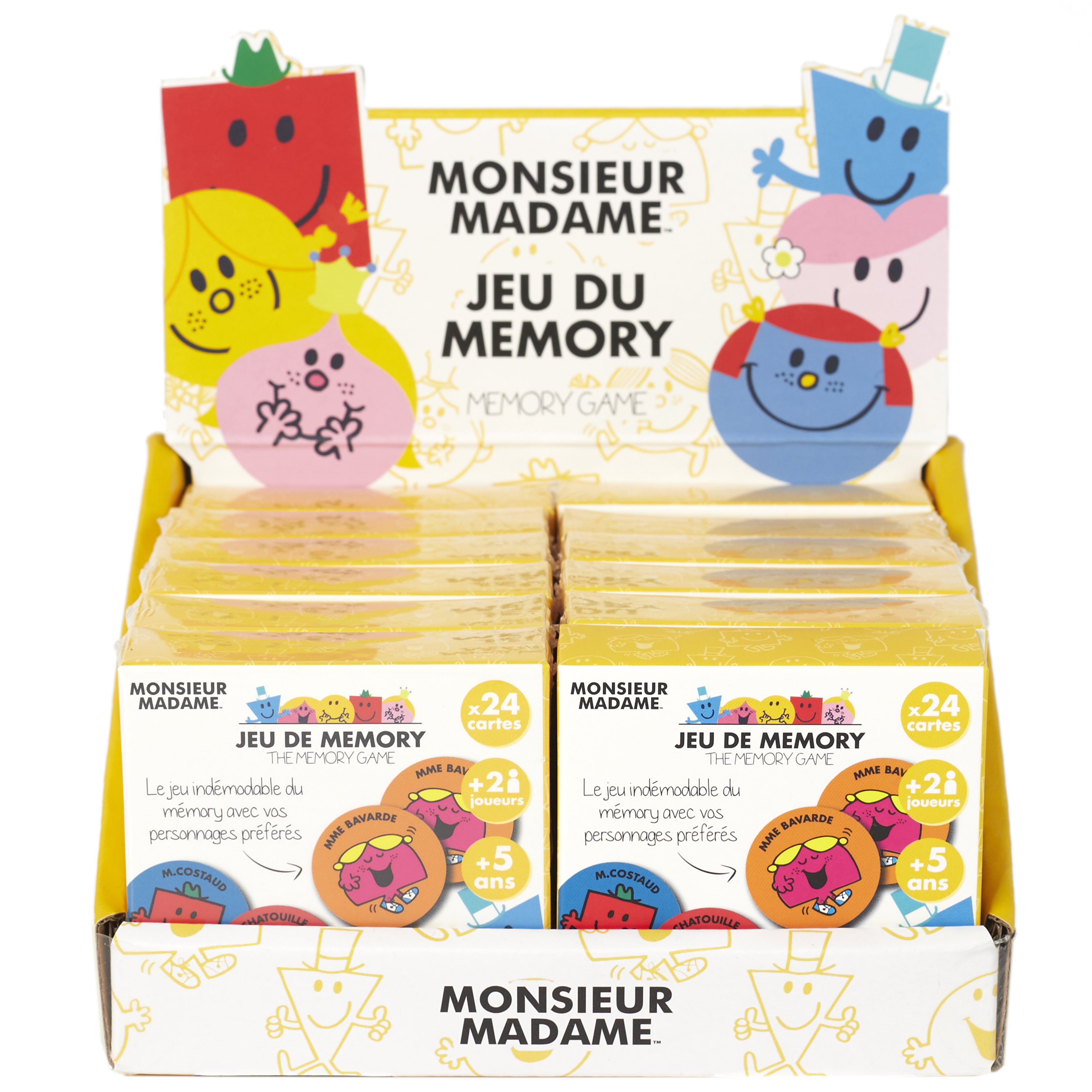 JEU DE MEMORY MR MME
