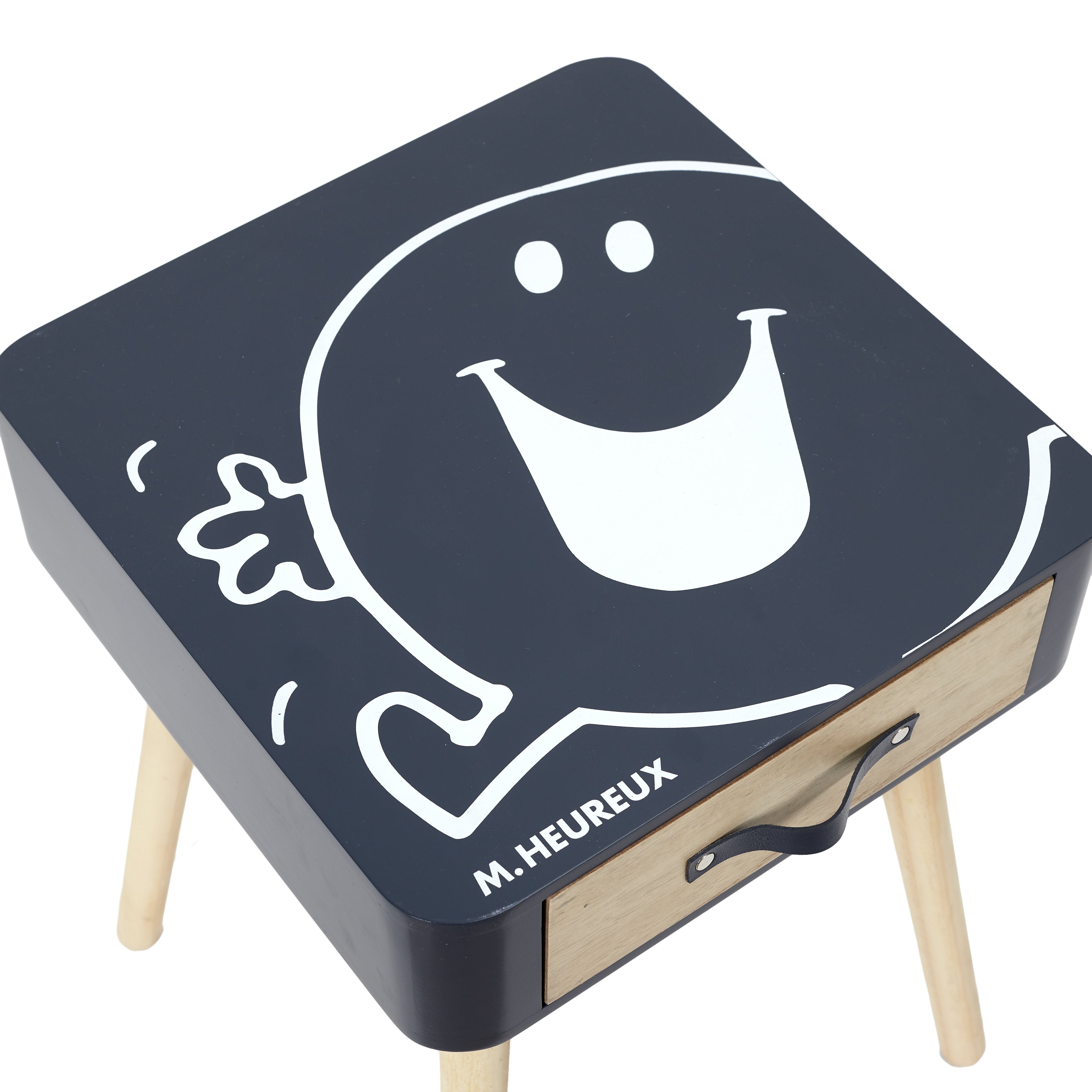 TABLE DE CHEVET MONSIEUR HEUREUX