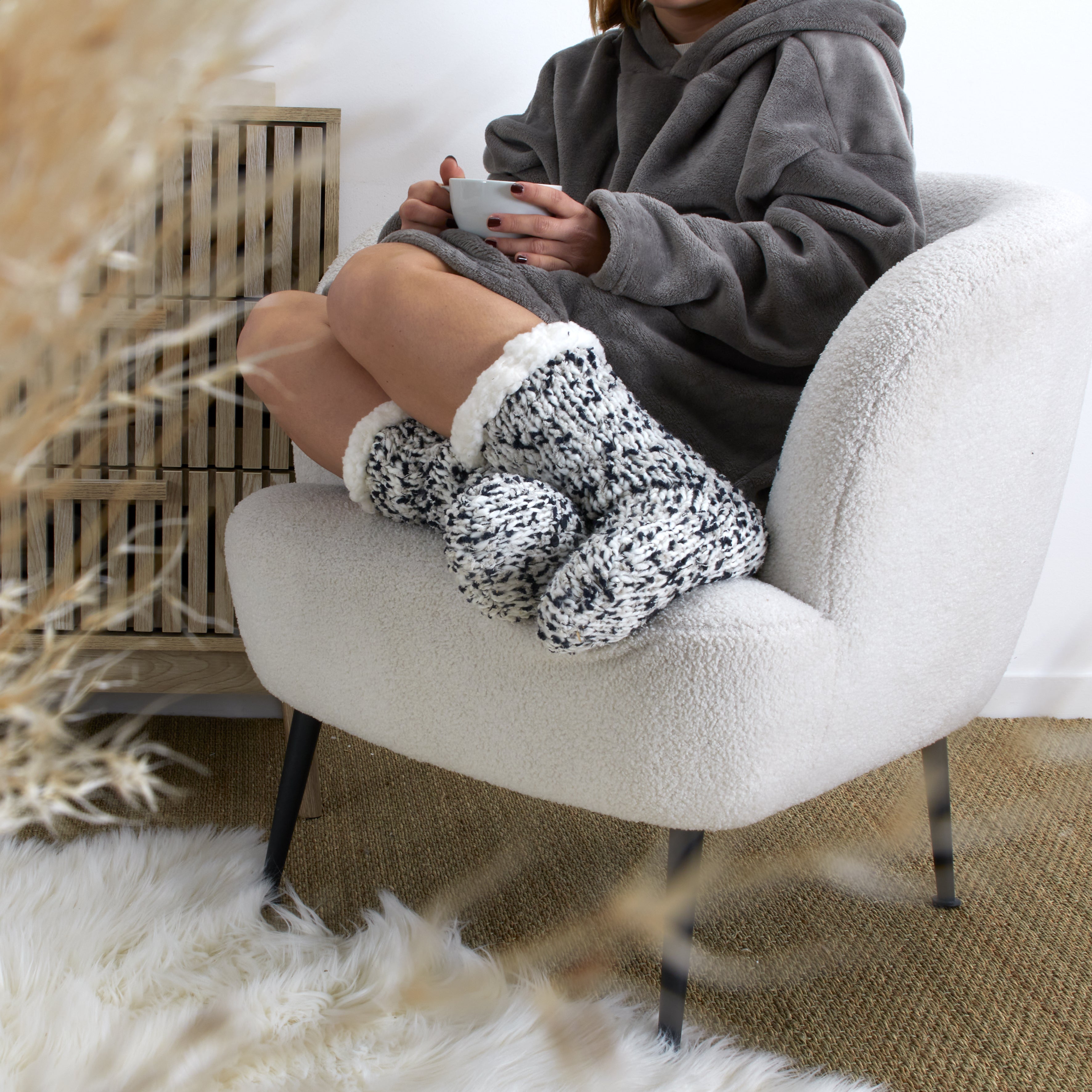 CHAUSSETTES TRESSEE INT SHERPA