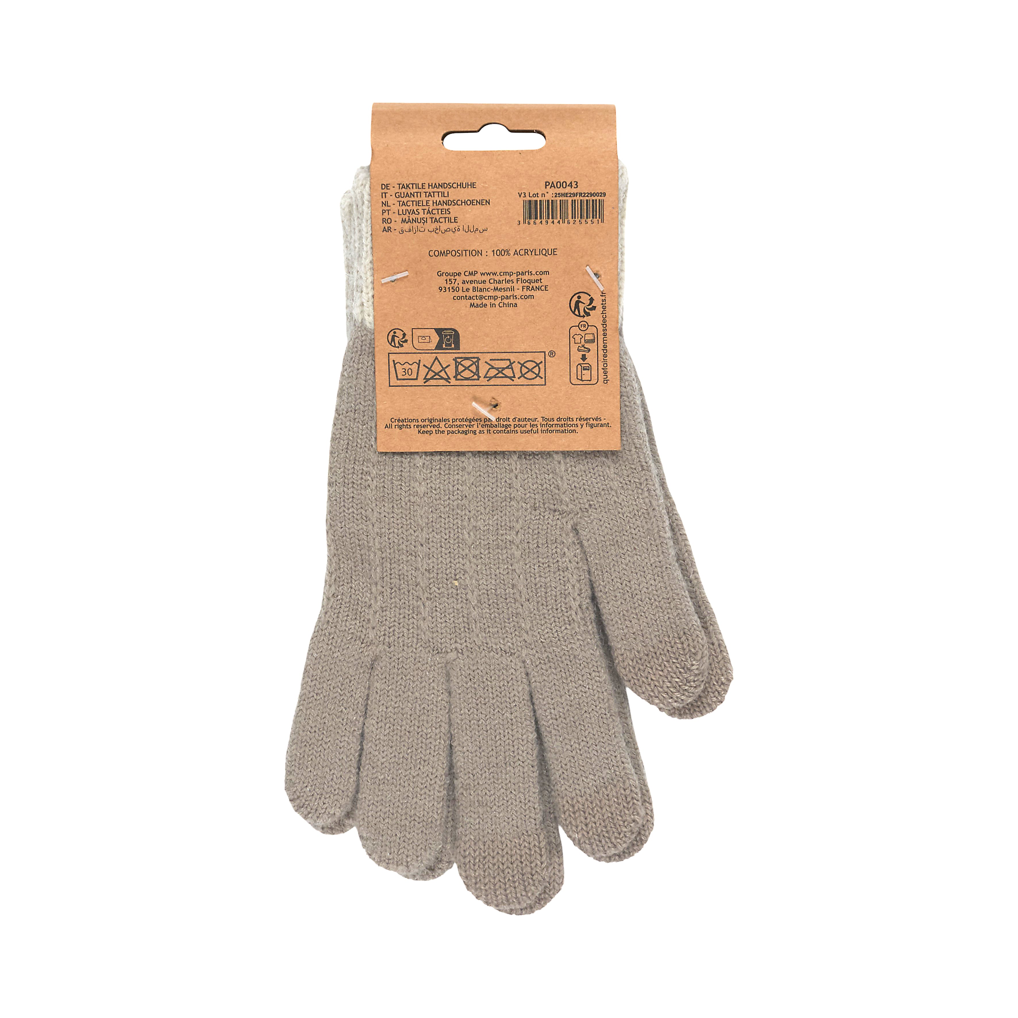 GANTS TACTILE