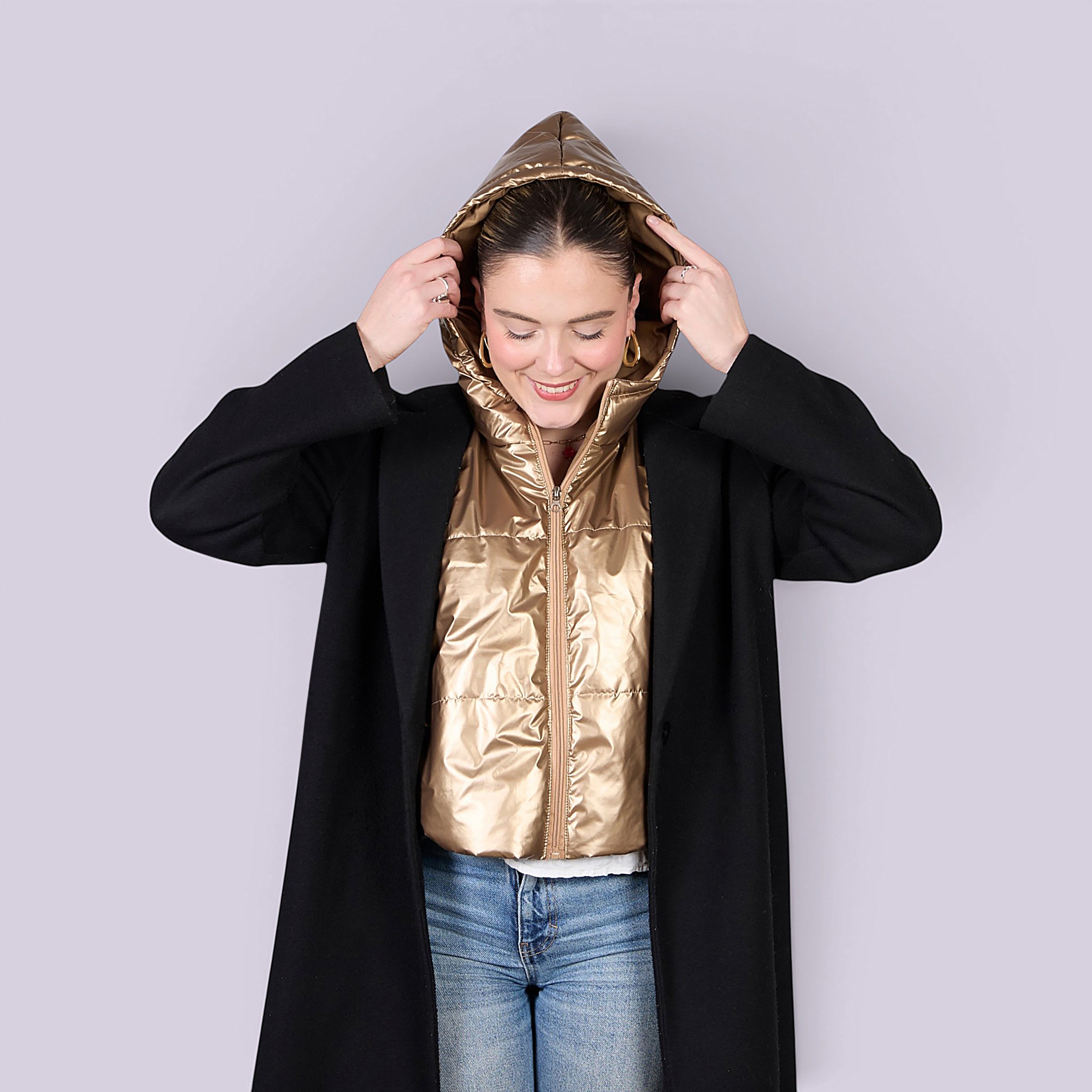 CAPUCHE DOUDOUNE BEIGE