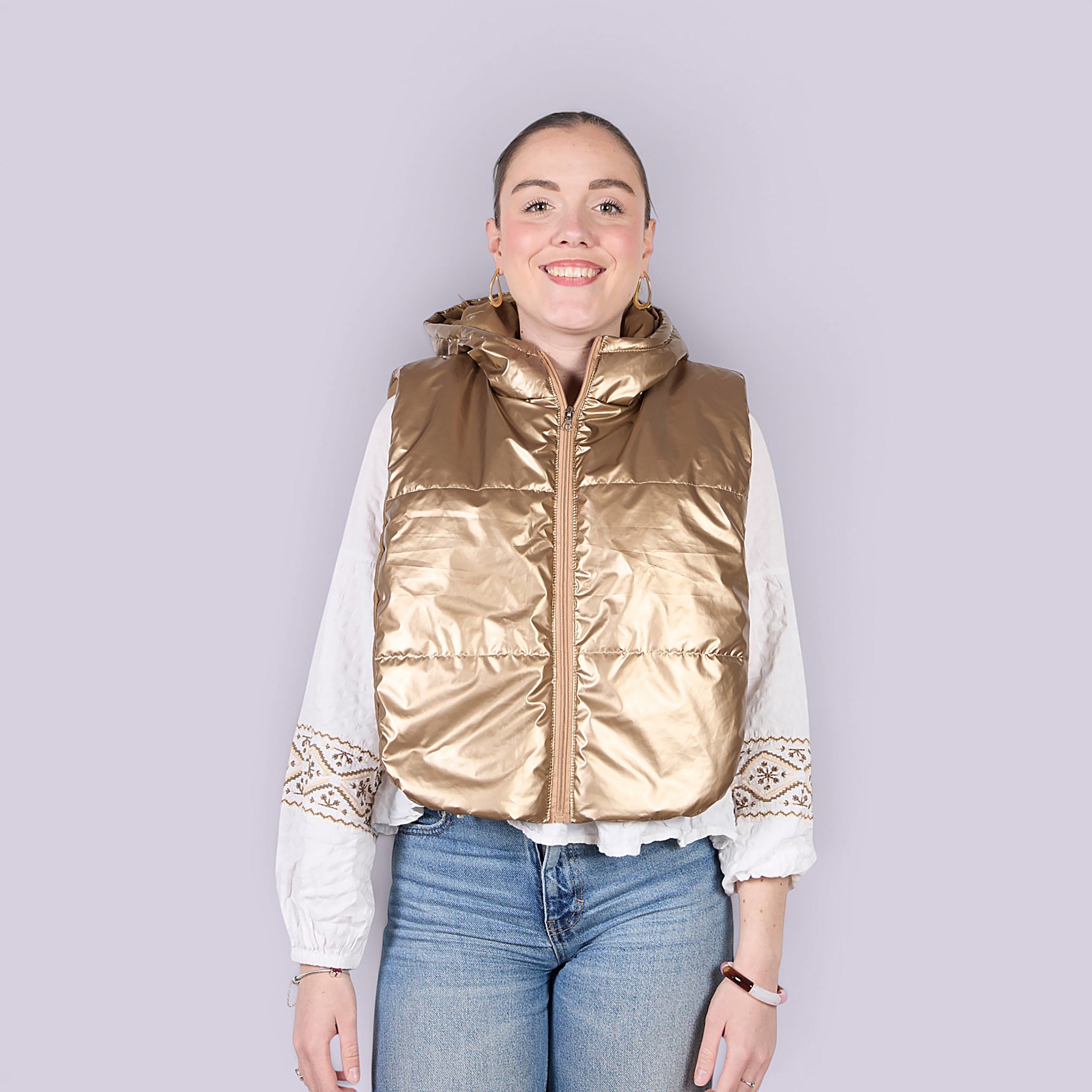 CAPUCHE DOUDOUNE BEIGE