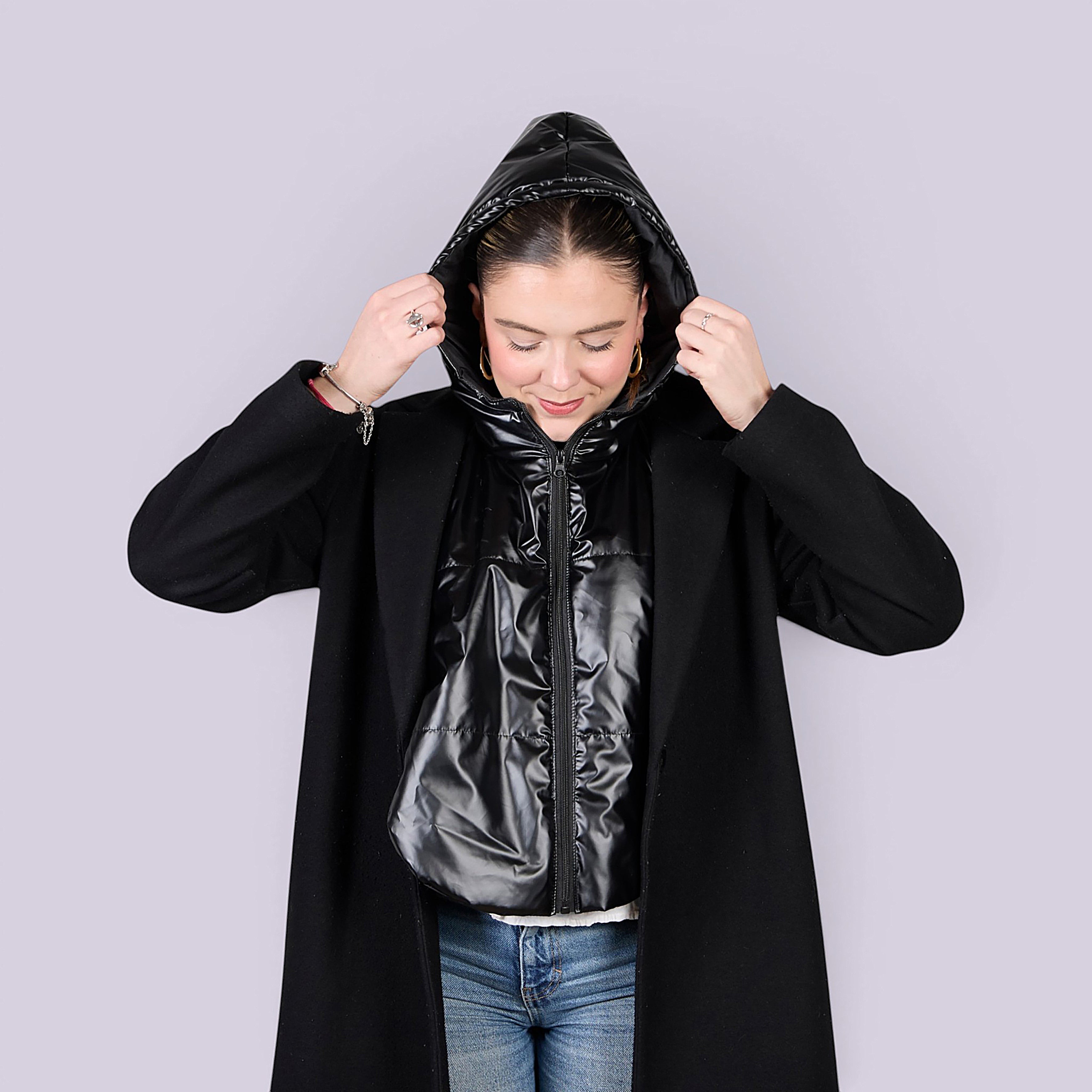 CAPUCHE DOUDOUNE NOIR