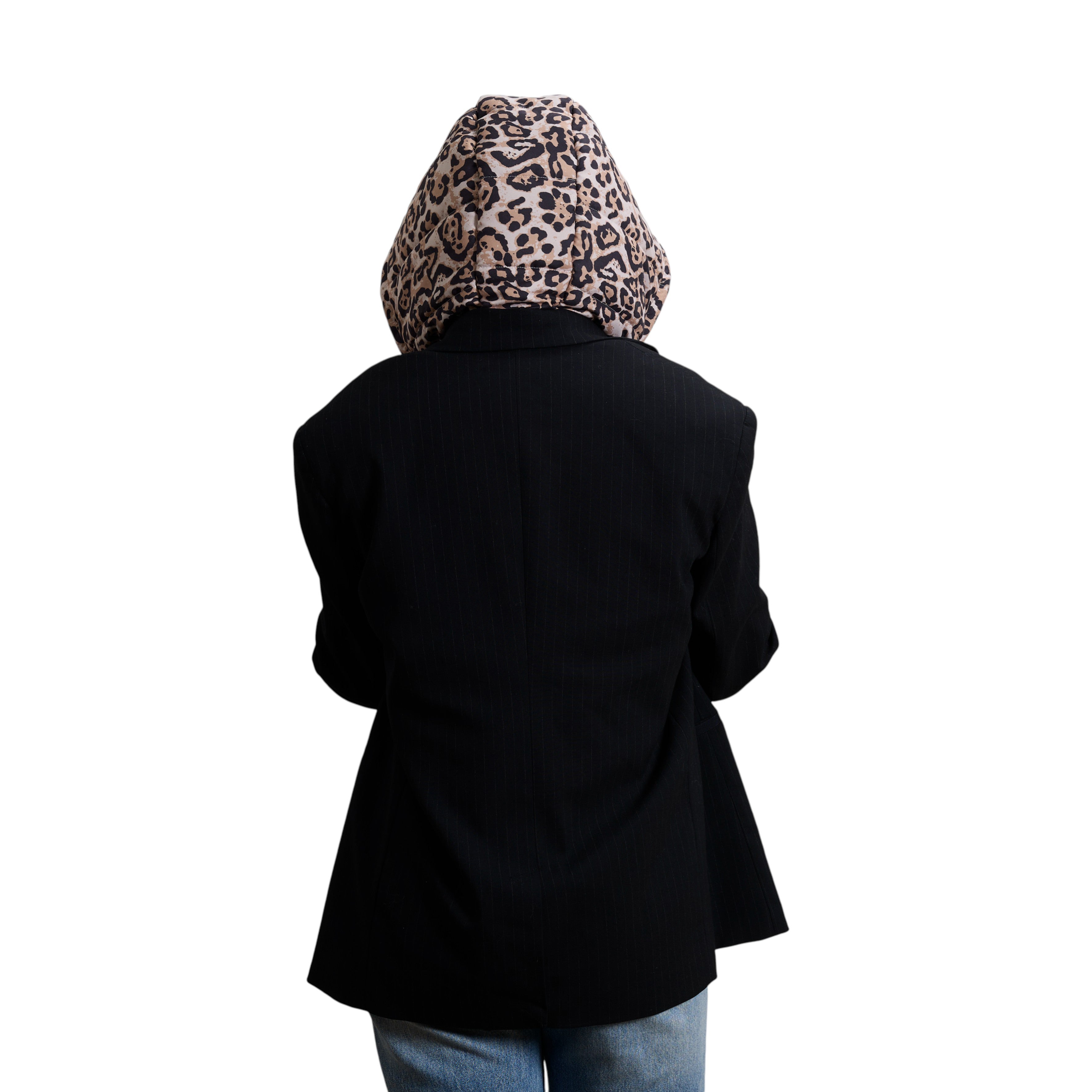 CAPUCHE DOUDOUNE LEOPARD