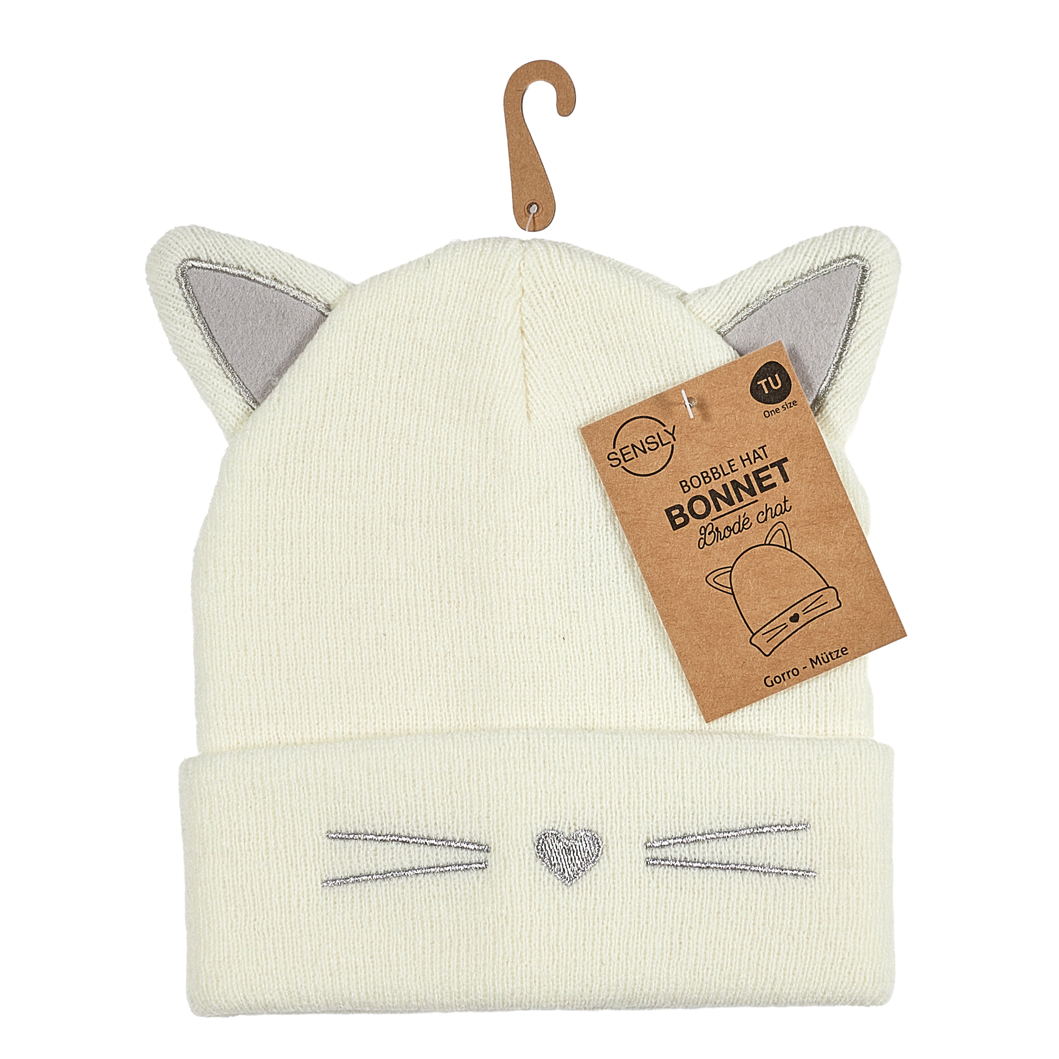 BONNET ENFANT CHAT KAWAII
