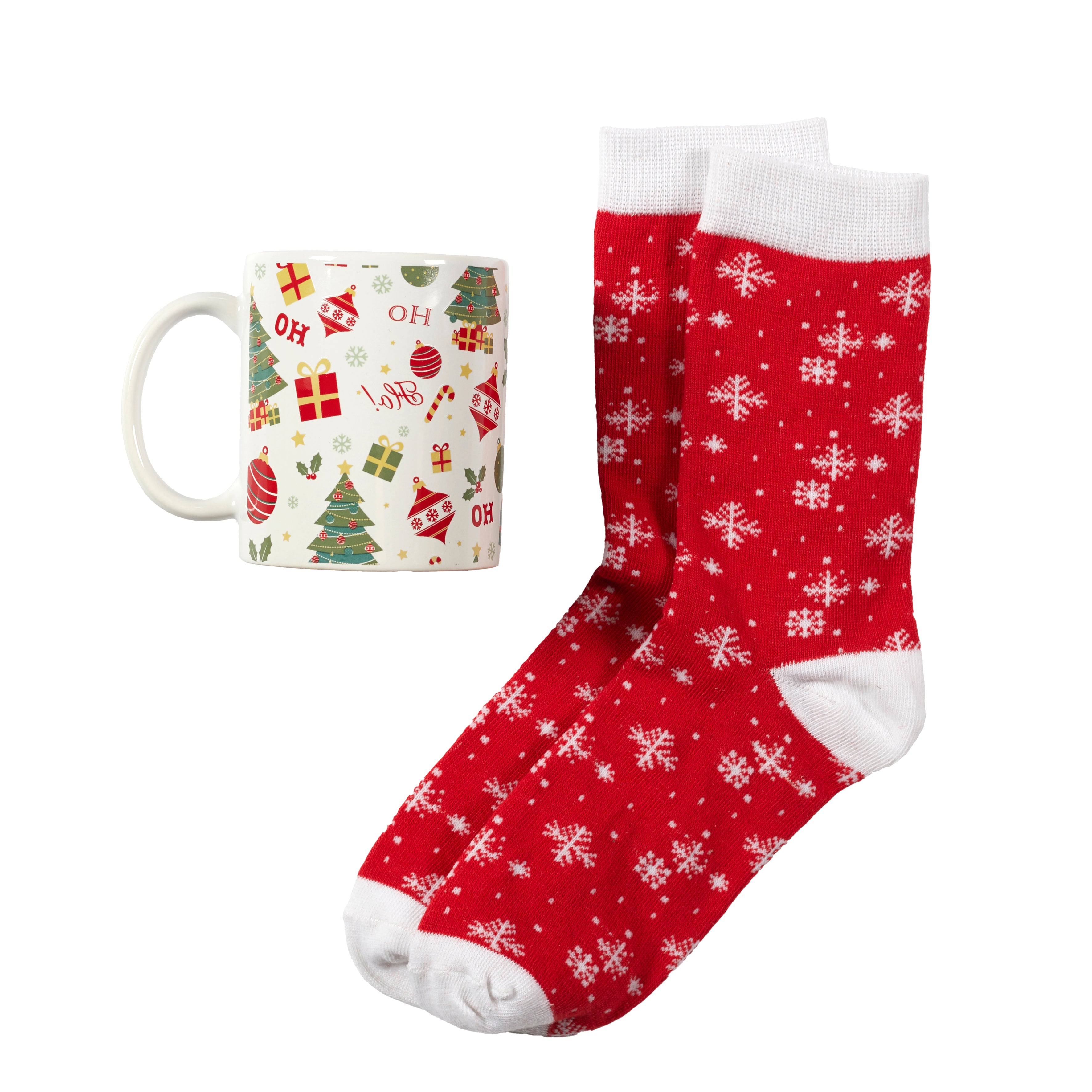 COFFRET MUG ET CHAUSSETTE NOEL