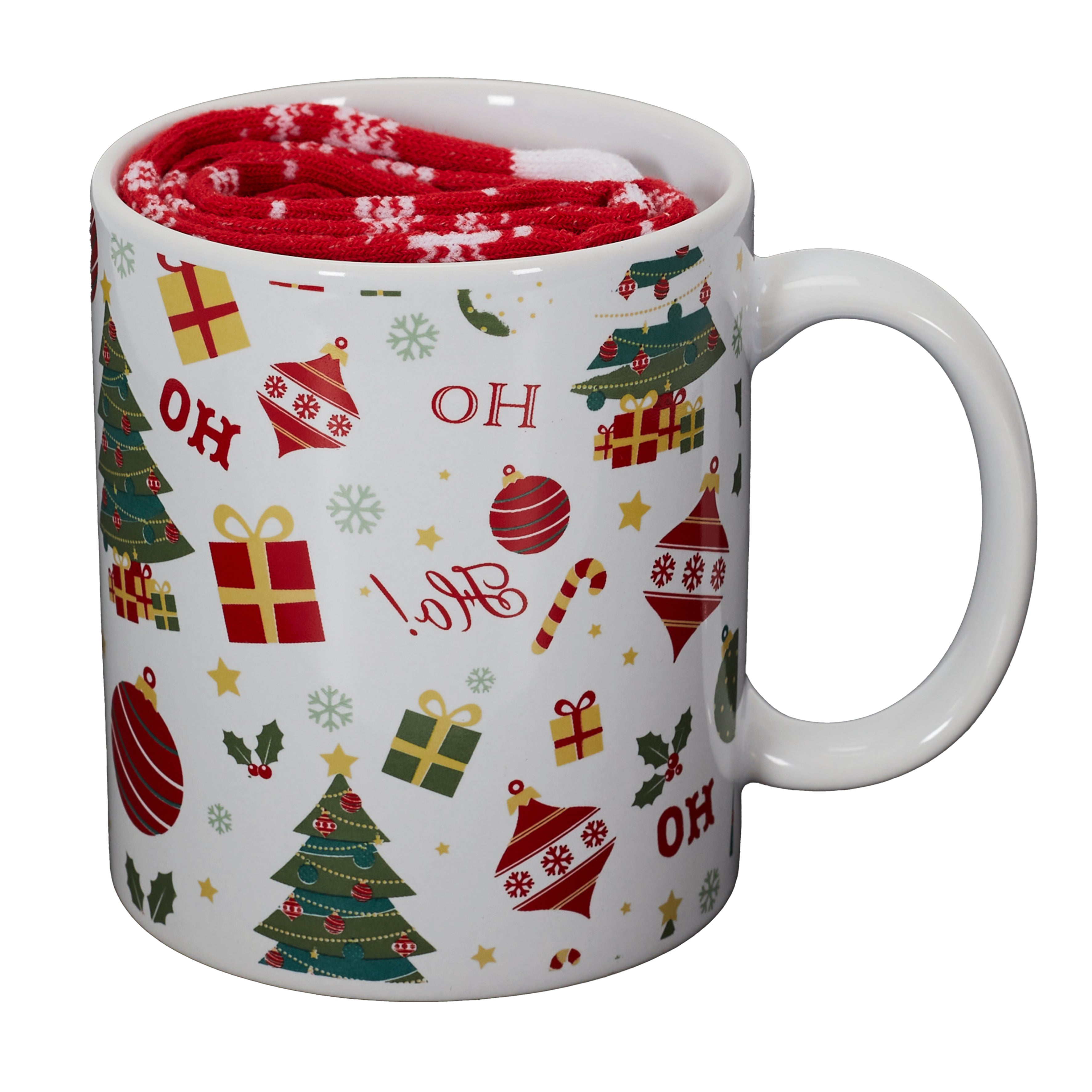 COFFRET MUG ET CHAUSSETTE NOEL