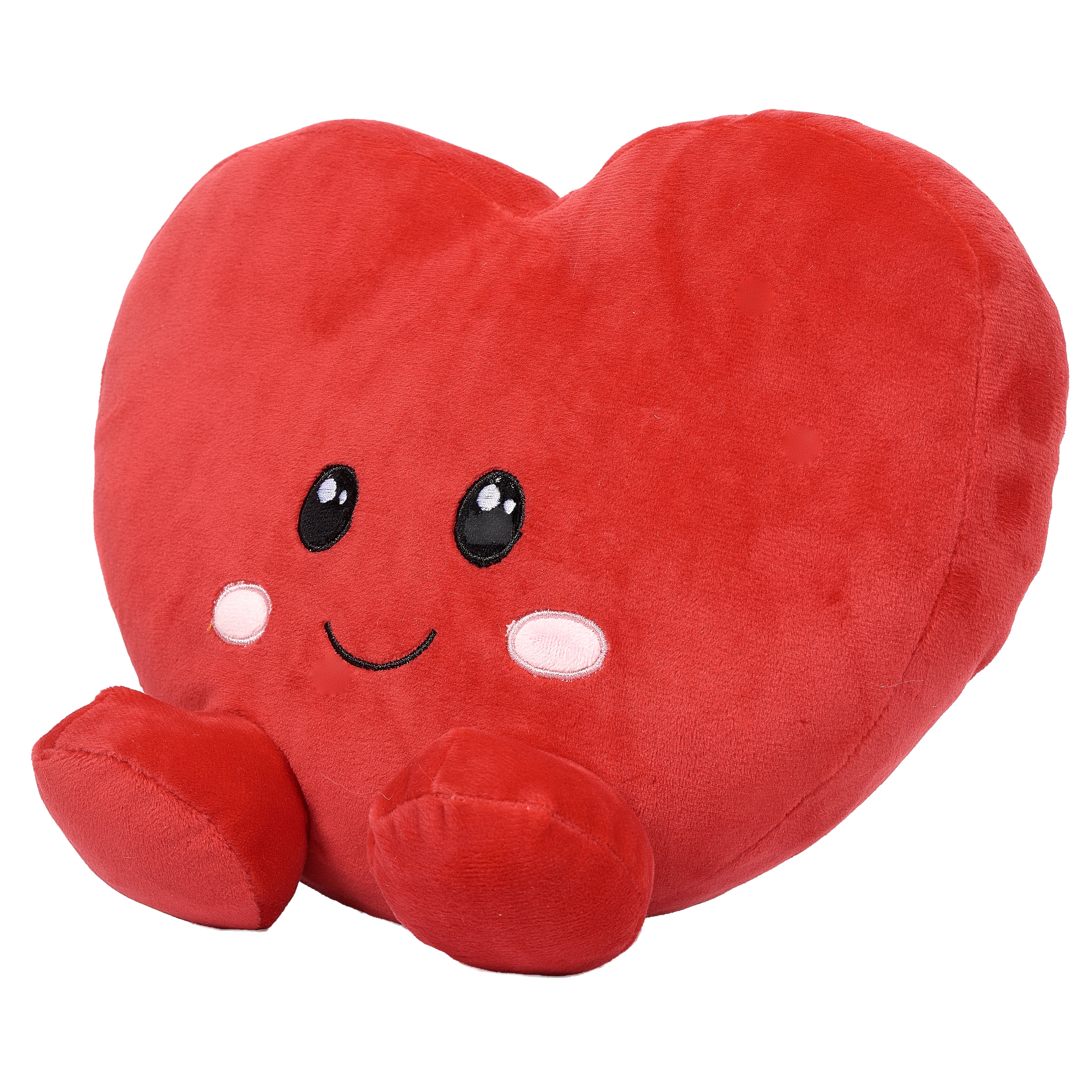 PELUCHE COEUR 25CM KAWAII