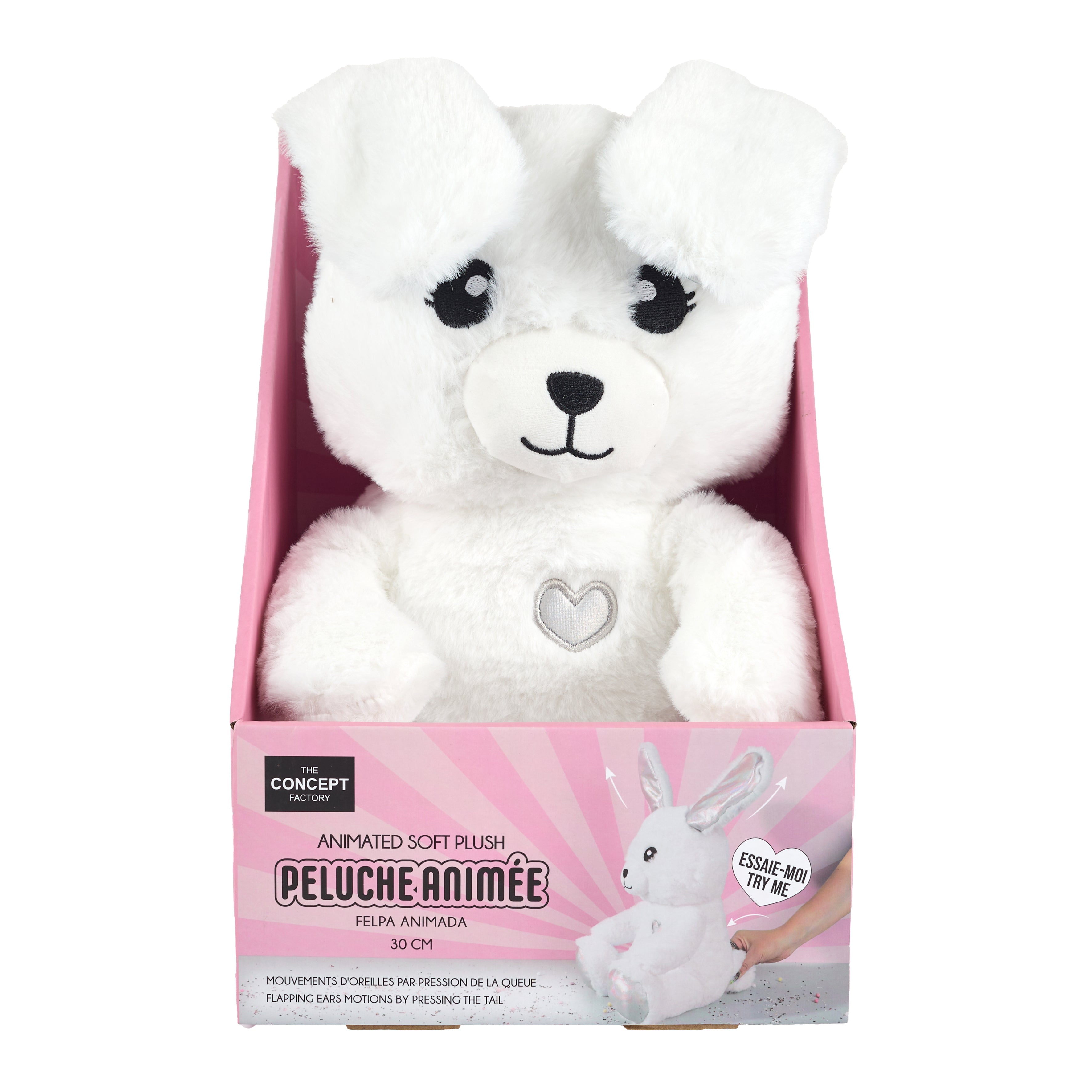PELUCHE ANIMEE 30CM KAWAII