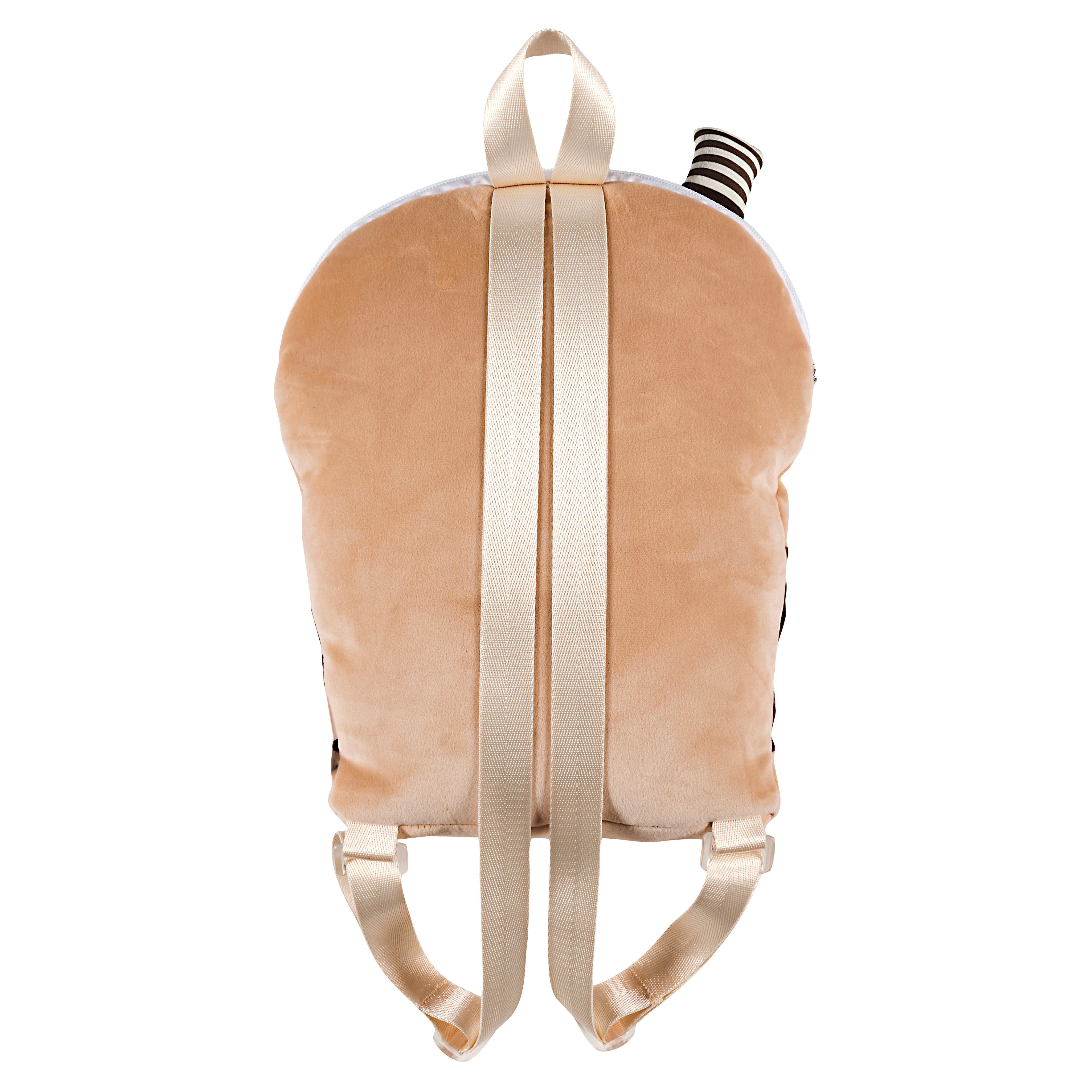 PELUCHE BUBBLE TEA SAC A DOS MARRON KAWAII