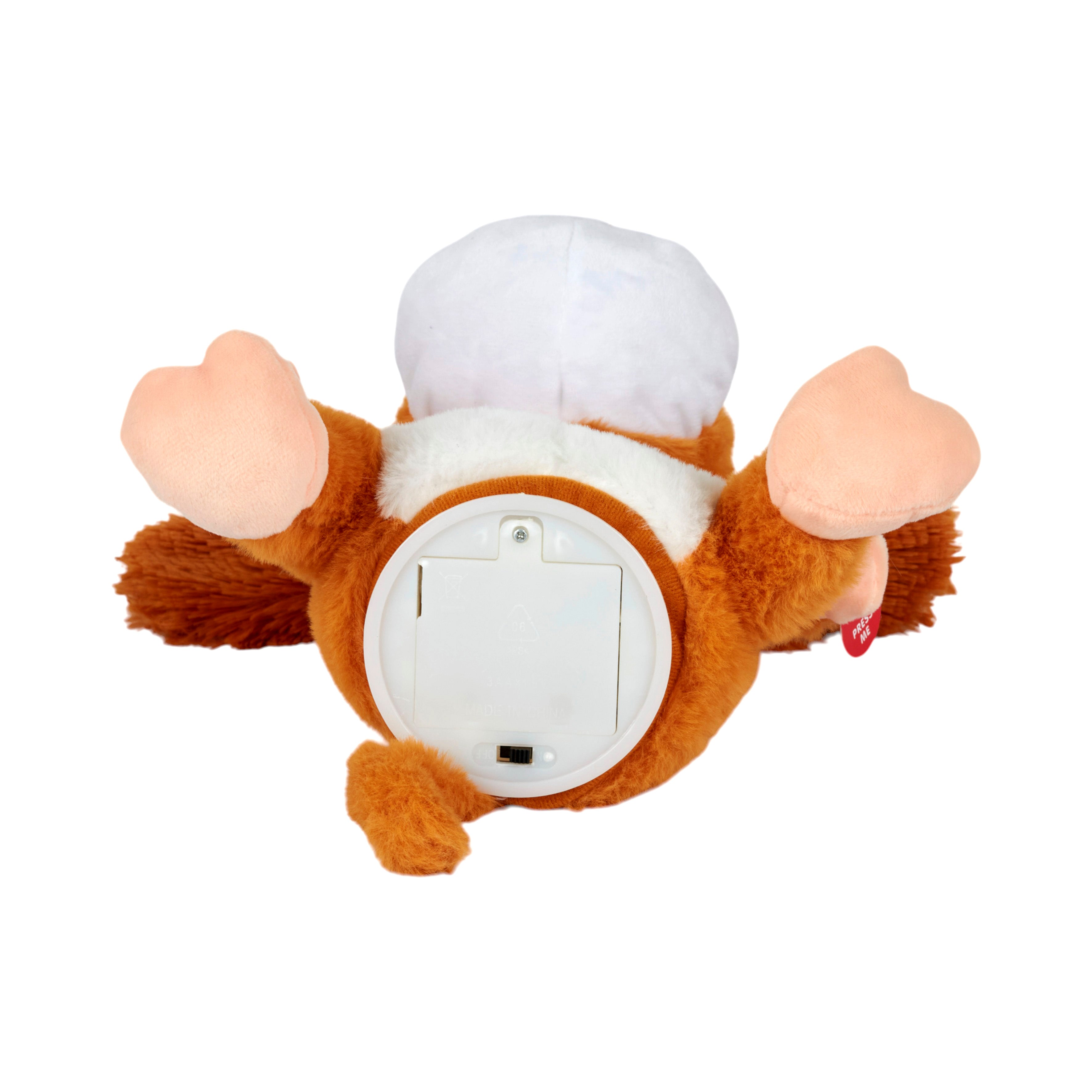 PELUCHE CHIEN FOU A PILES