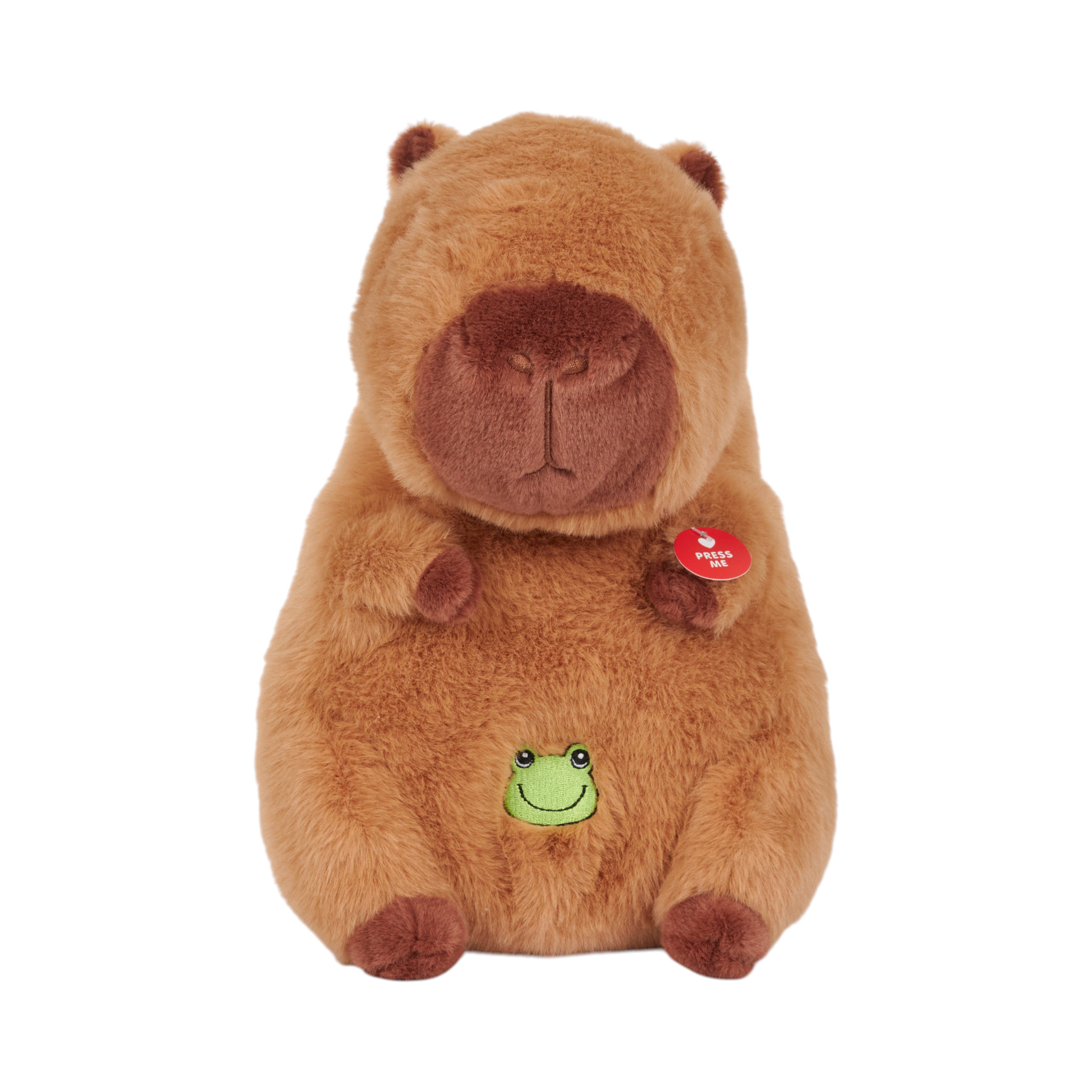 PELUCHE CAPYBARA RONFLEUR A PILES