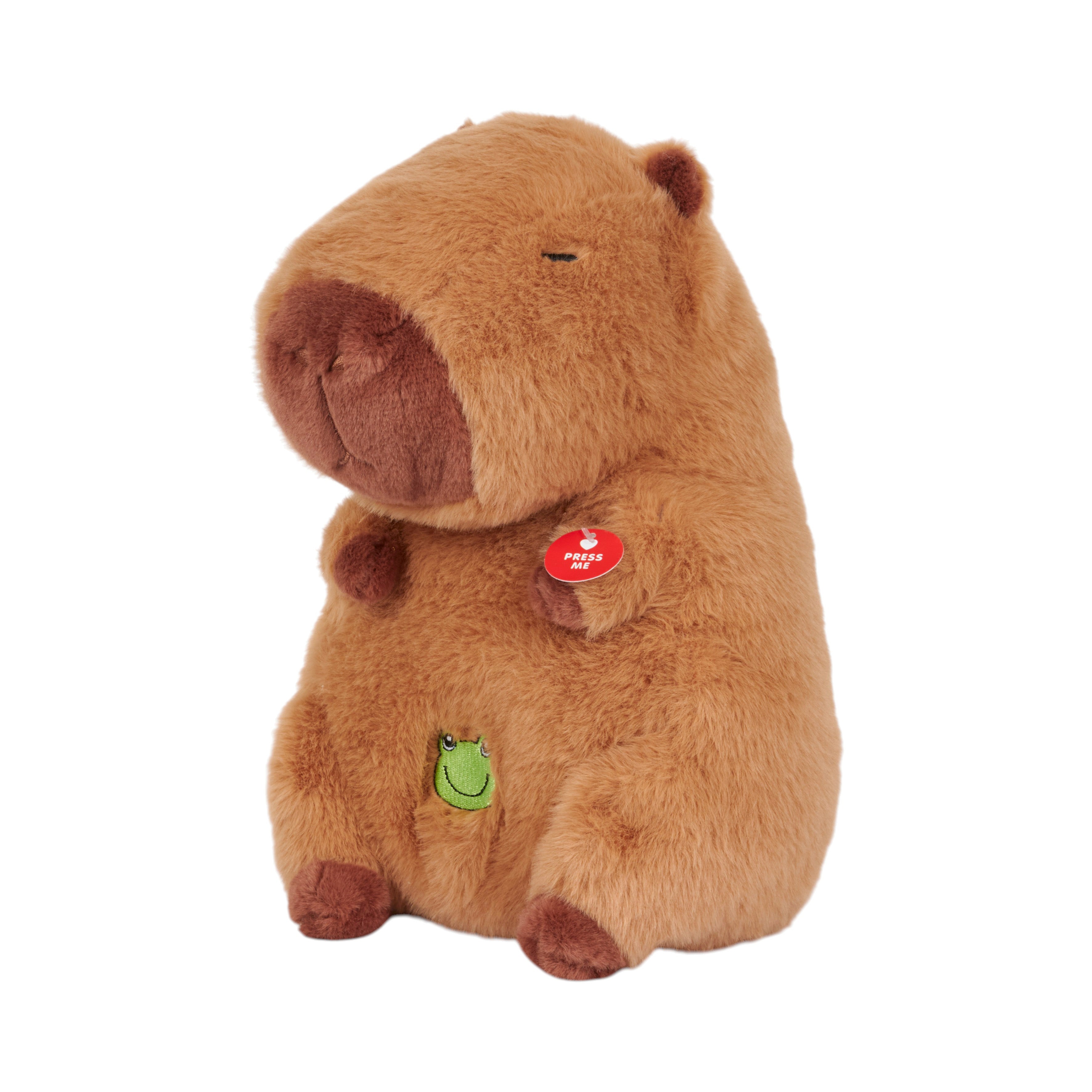 PELUCHE CAPYBARA RONFLEUR A PILES