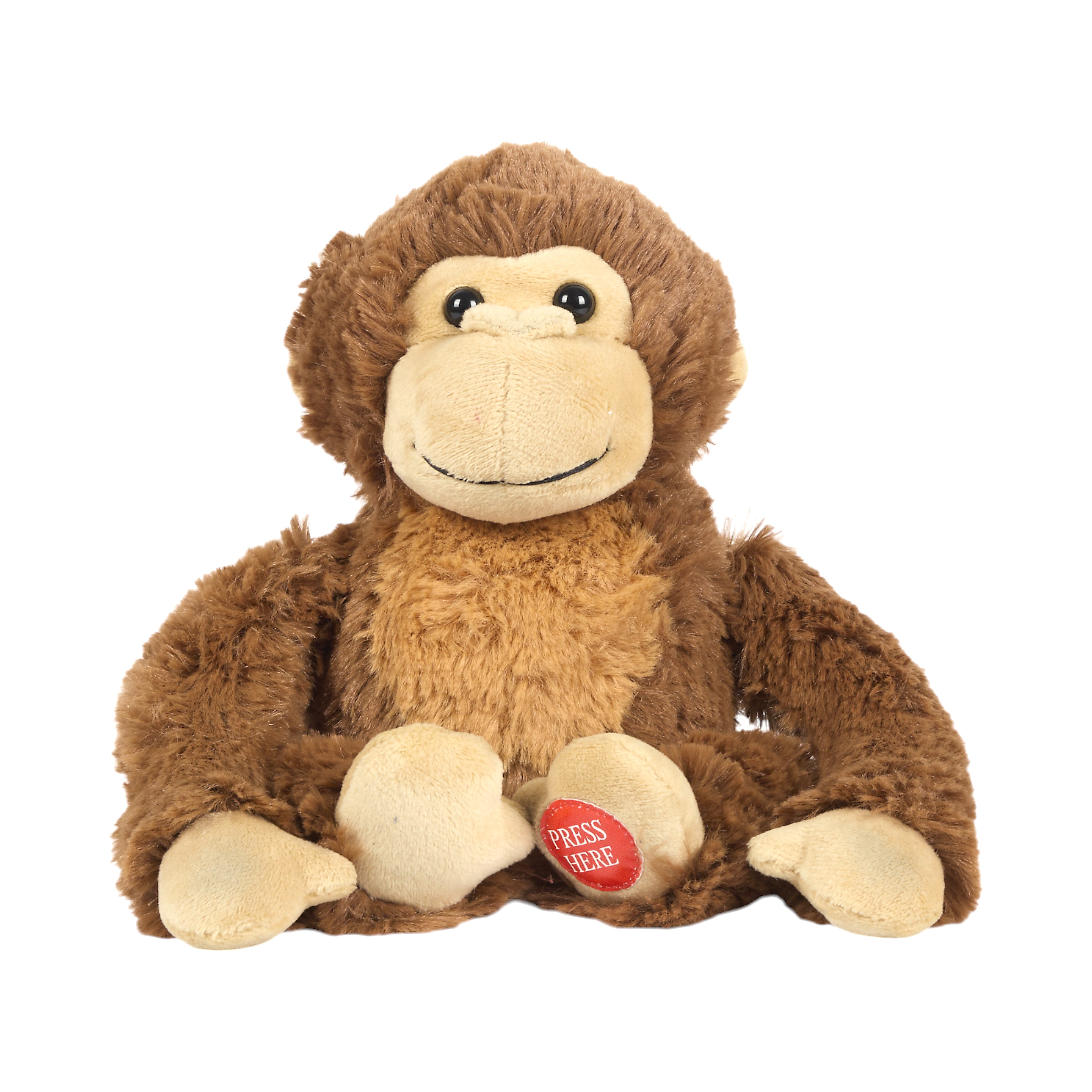 PELUCHE GORILLE GALIPETTE A PILES