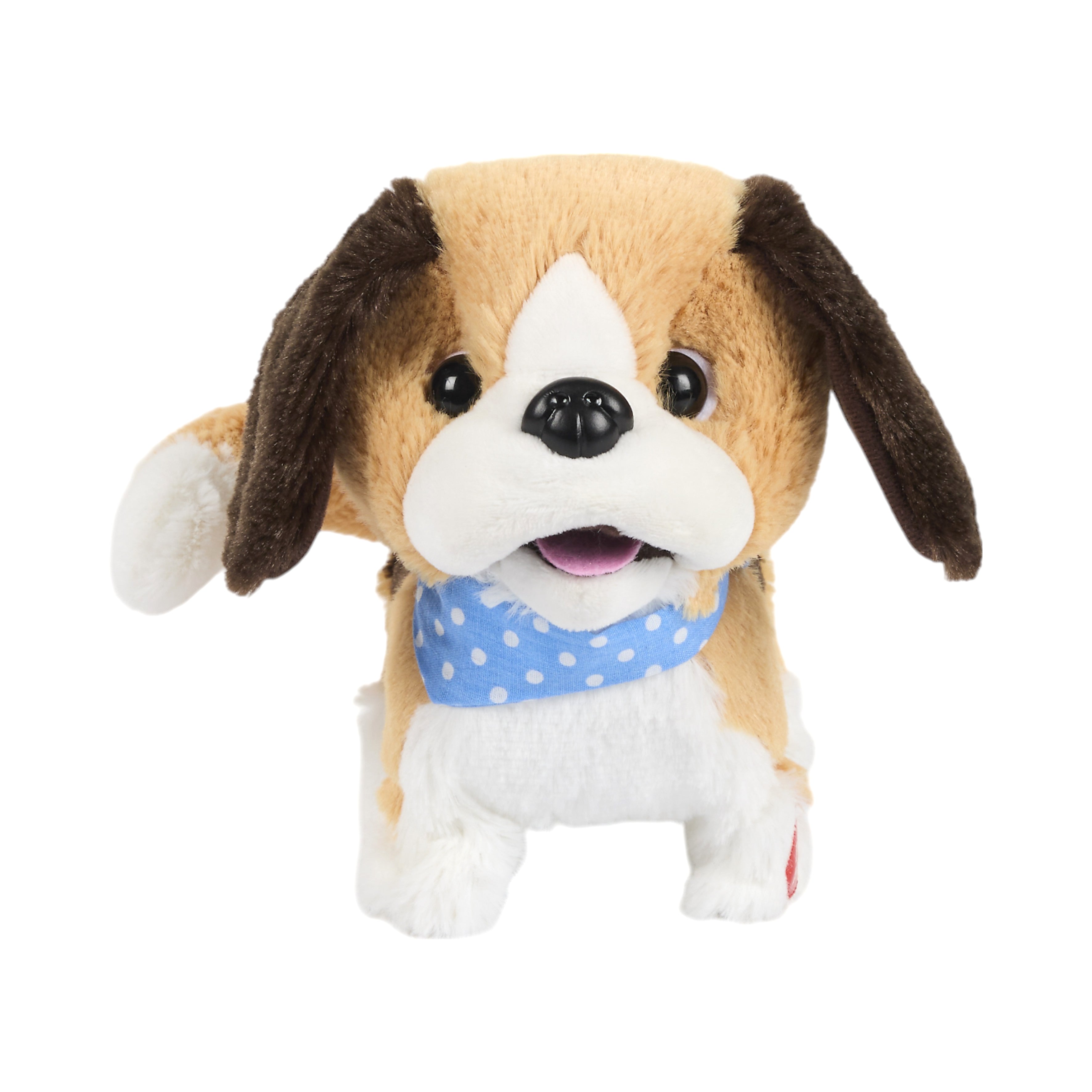 PELUCHE CHIEN GALIPETTE A PILES