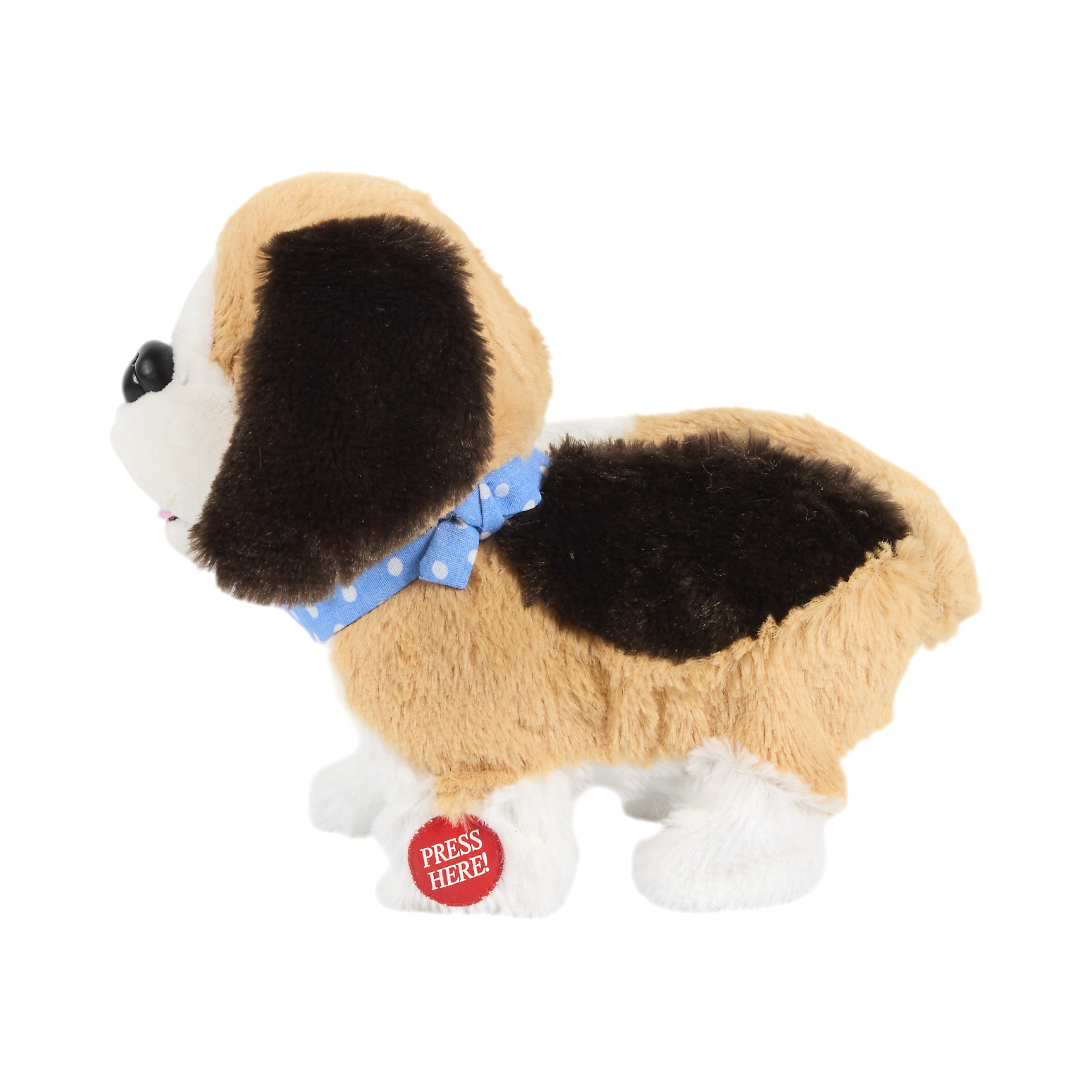 PELUCHE CHIEN GALIPETTE A PILES