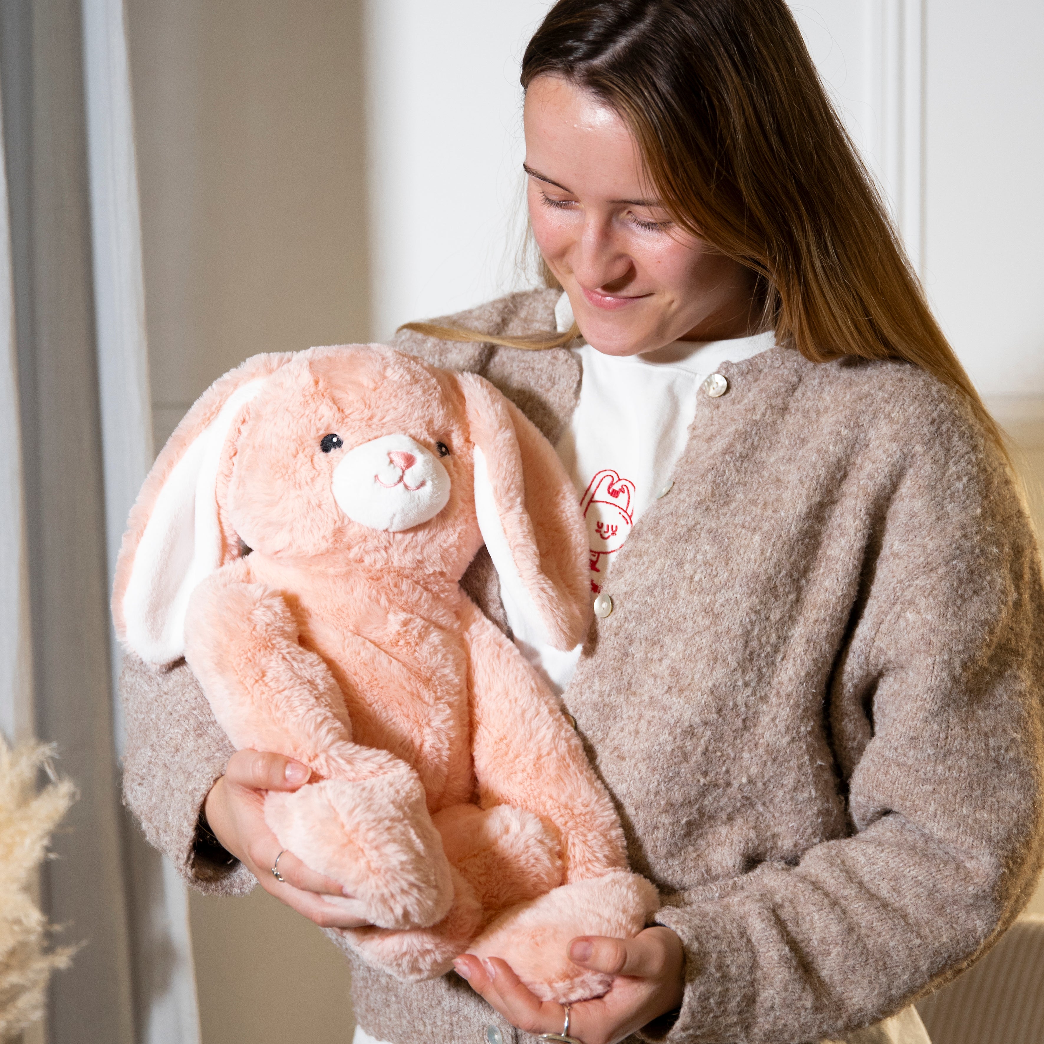 PELUCHE LAPIN CALIN LESTEE
