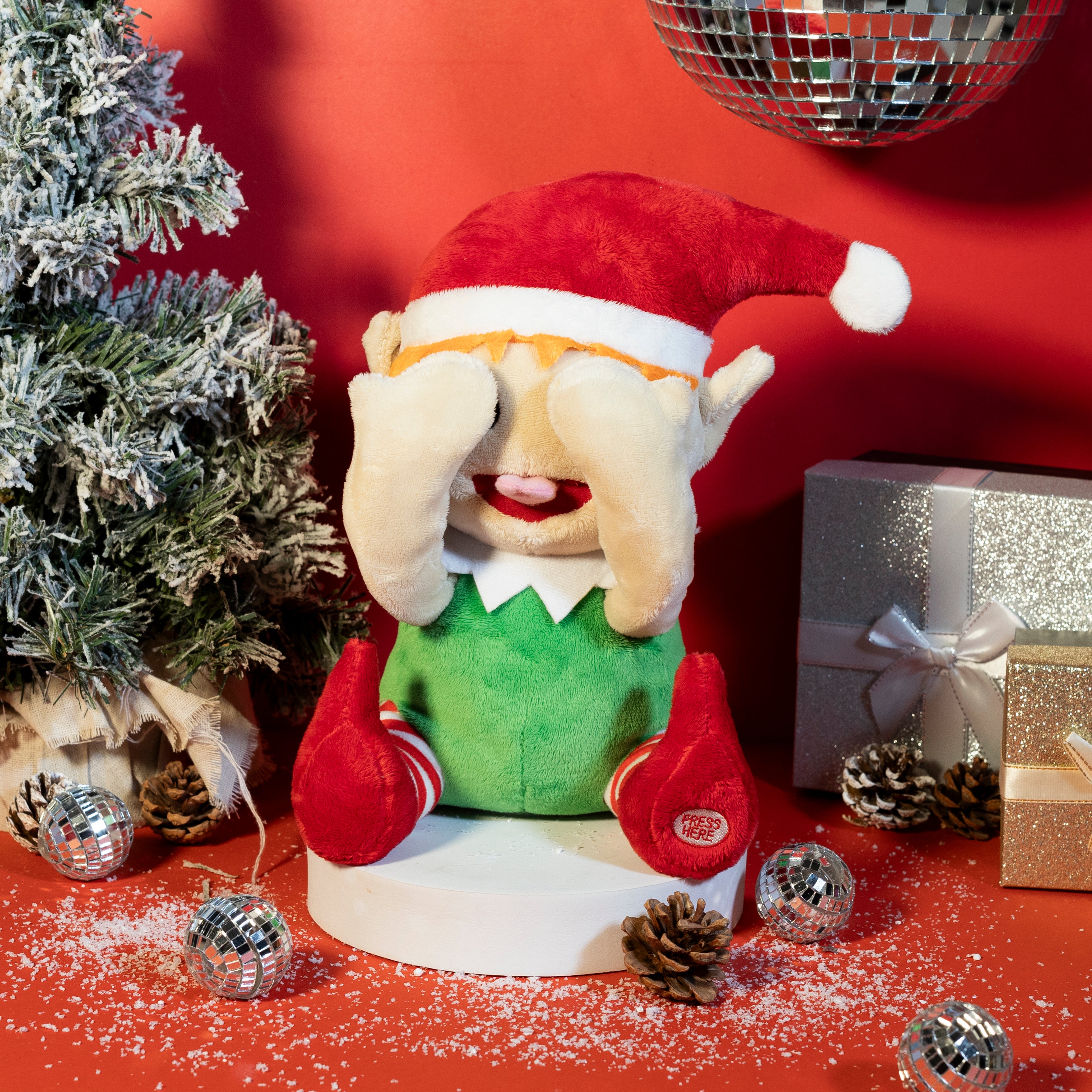 PELUCHE ENFANT CHANTEUR A PILES