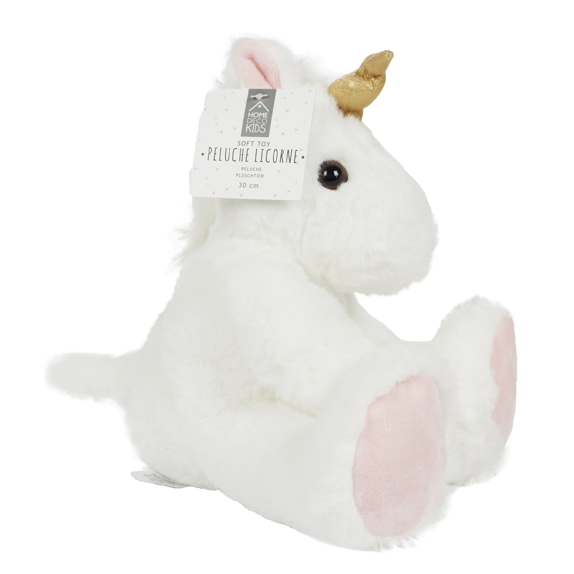PELUCHE LICORNE 30CM