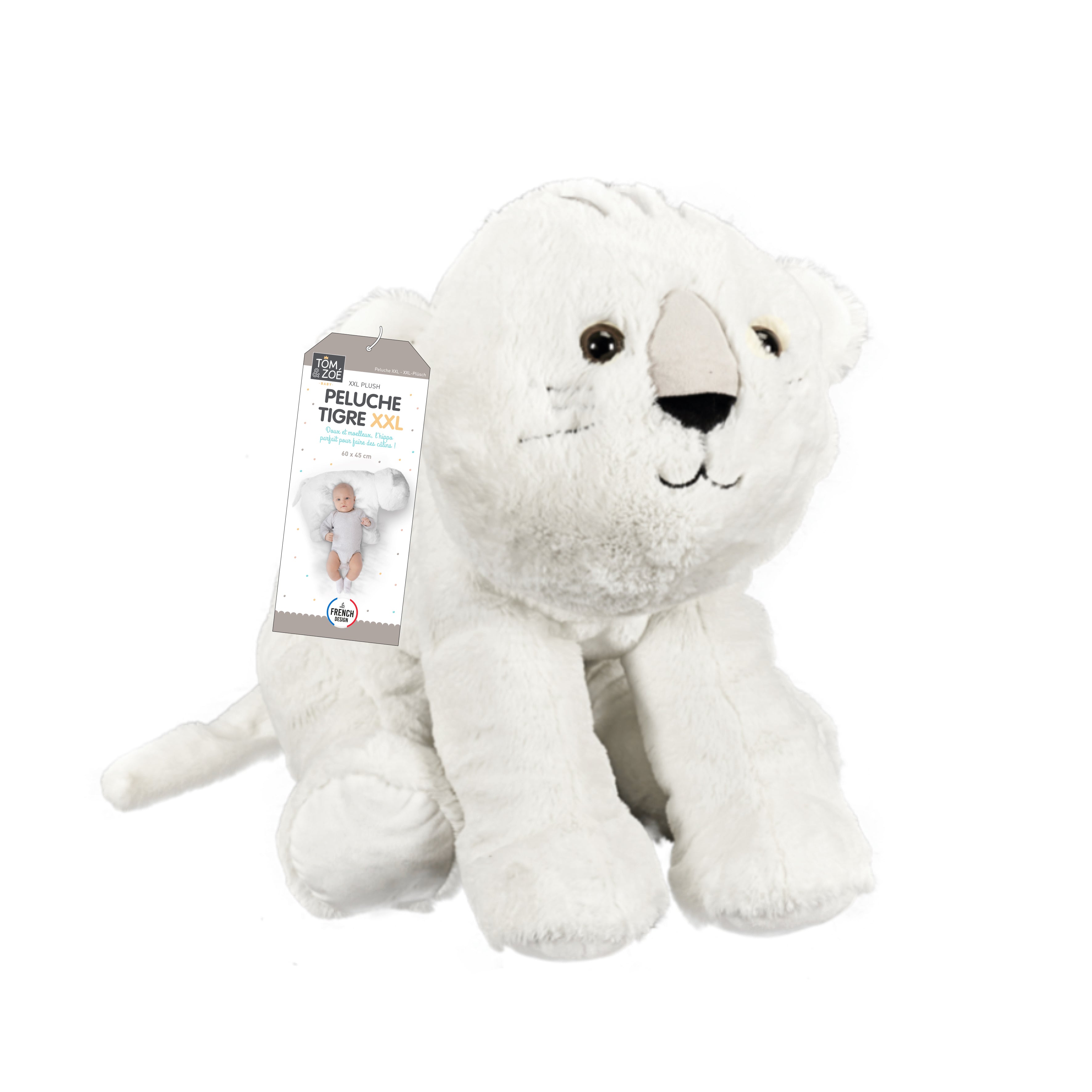 PELUCHE COUSSIN TIGRE